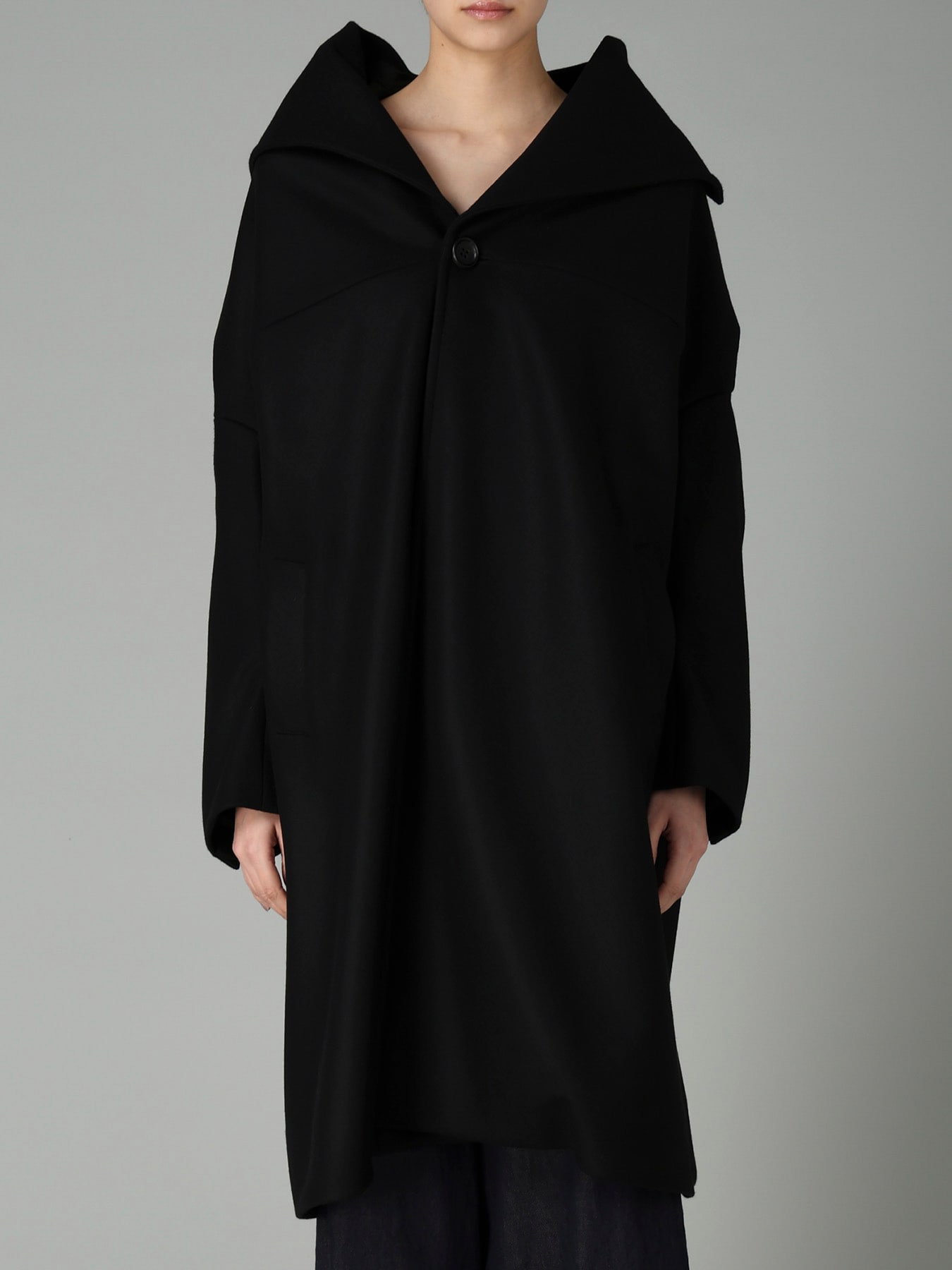S100 MELTON DROPPED SHOULDER COAT