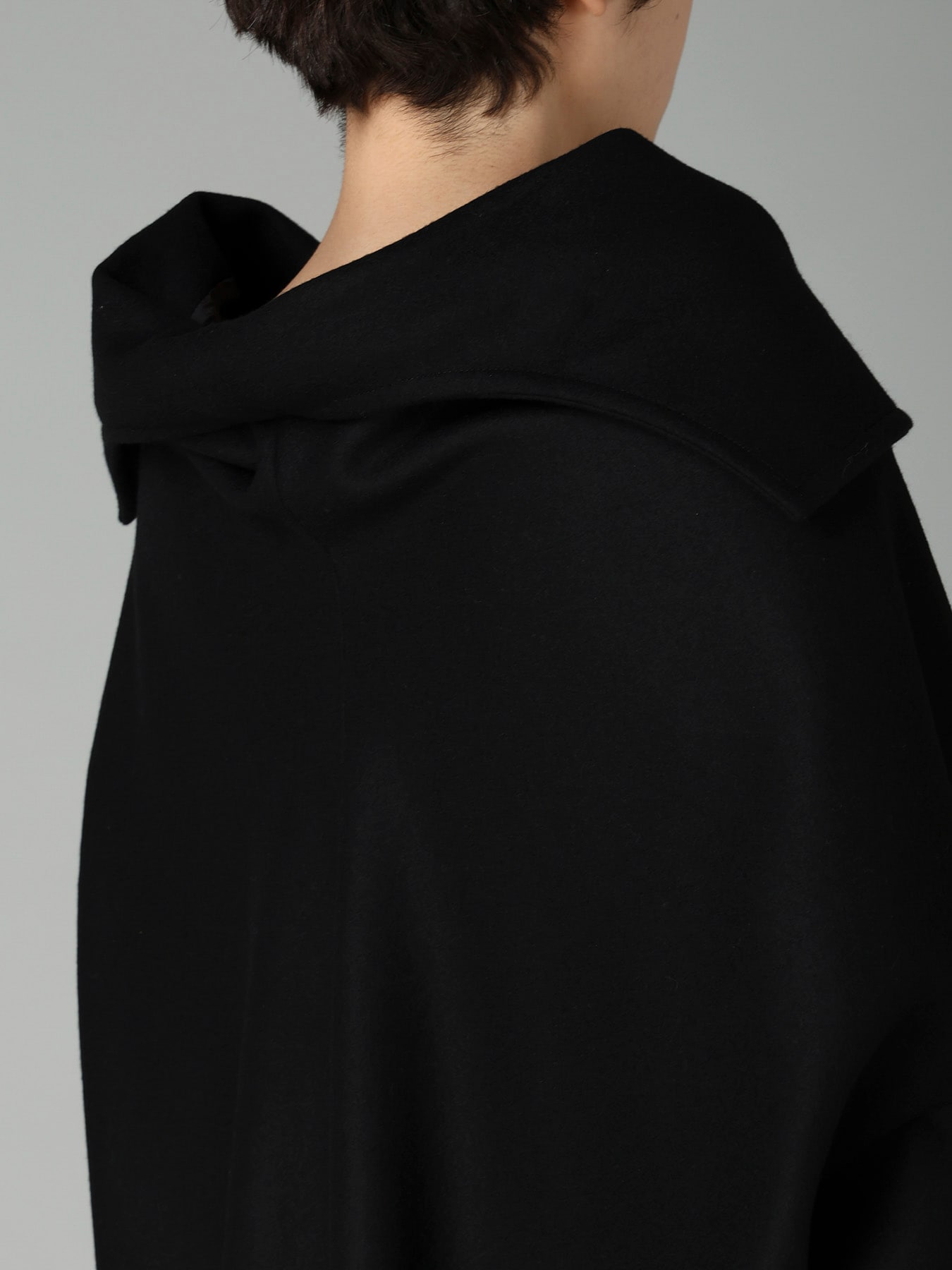 S100 MELTON DROPPED SHOULDER COAT