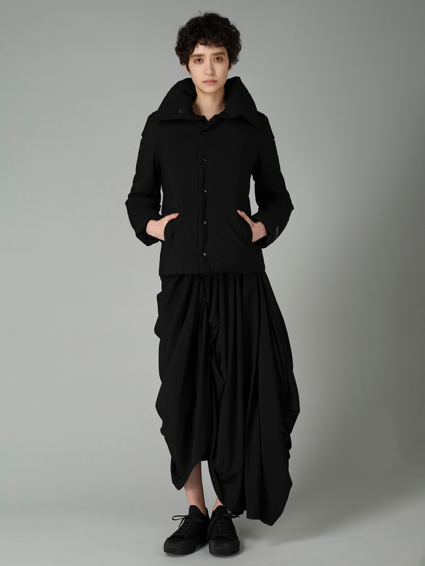 Ry/Si/Ny VOILE SHORT DOWN JACKET