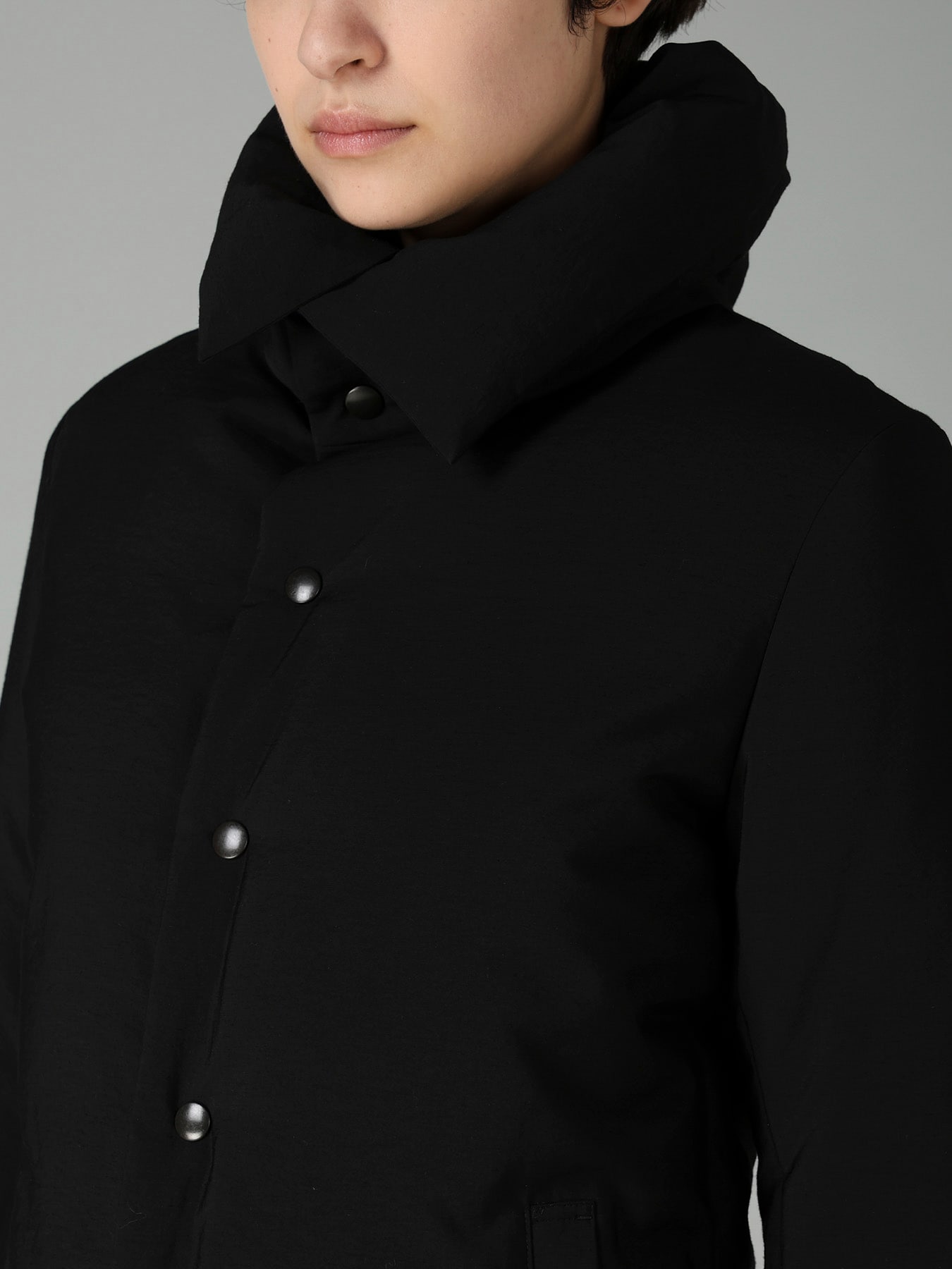 Ry/Si/Ny VOILE SHORT DOWN JACKET