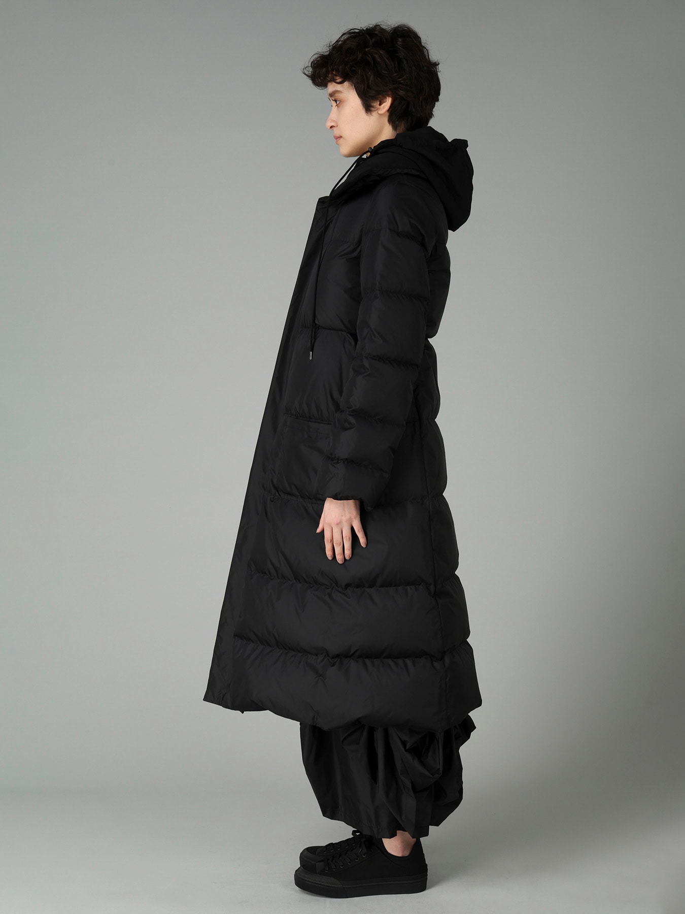 Ry/Si/Ny VOILE LONG DOWN COAT