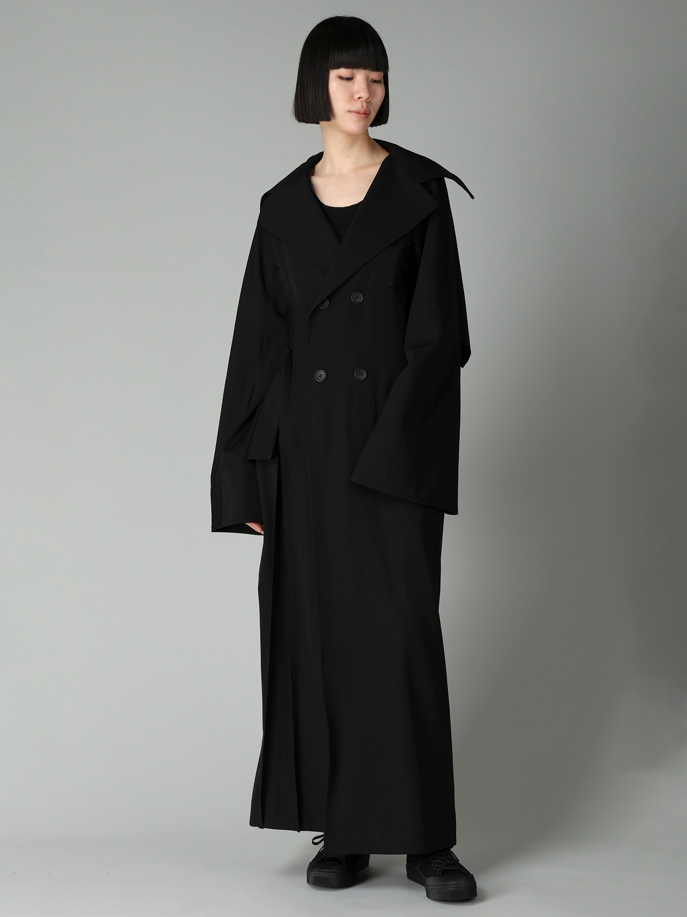 GABARDINE 4B SLIM FIT COAT