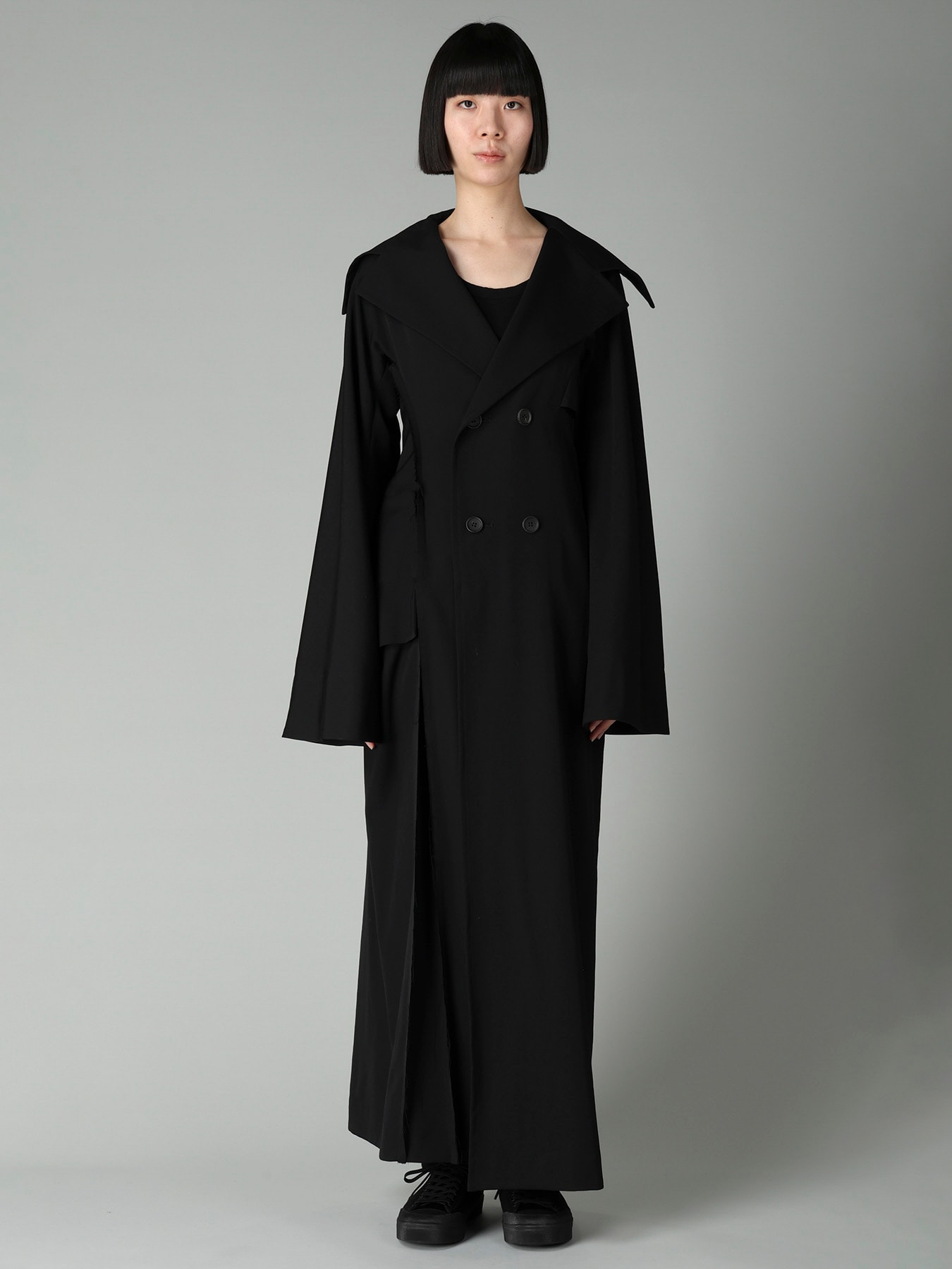 GABARDINE 4B SLIM FIT COAT