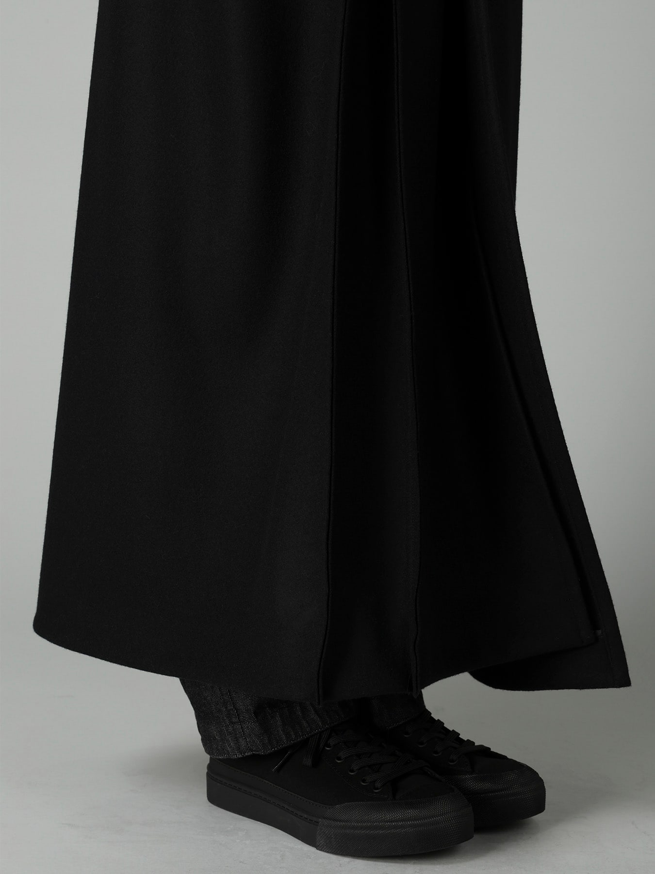 S100 MELTON 4B SLIM FIT COAT