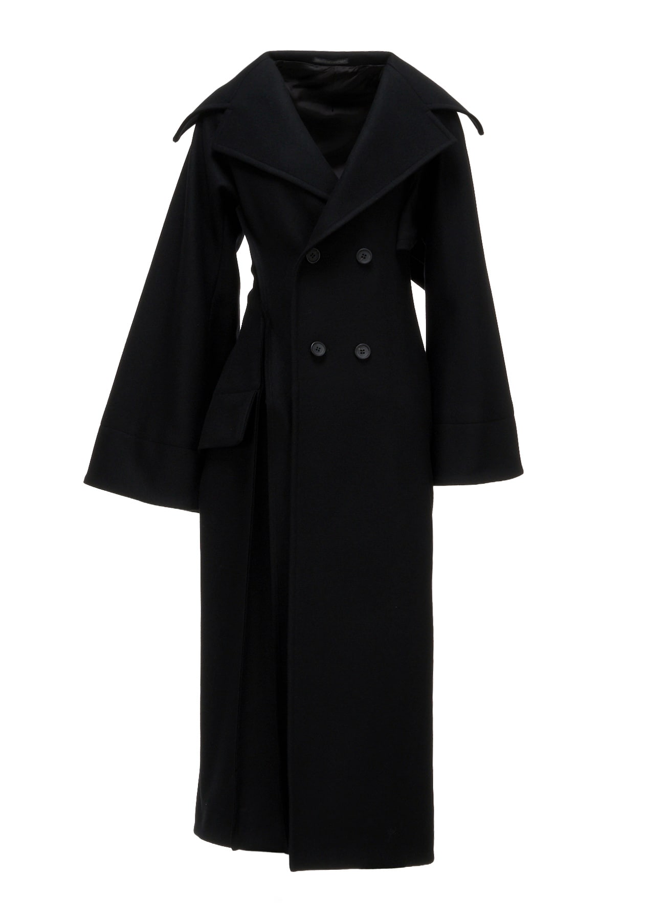 S100 MELTON 4B SLIM FIT COAT