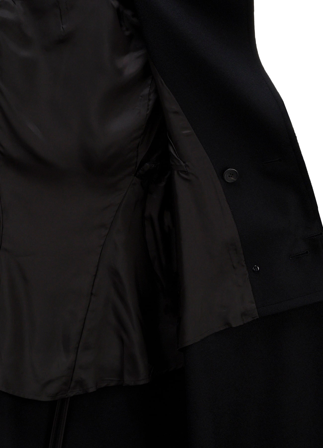 S100 MELTON 4B SLIM FIT COAT