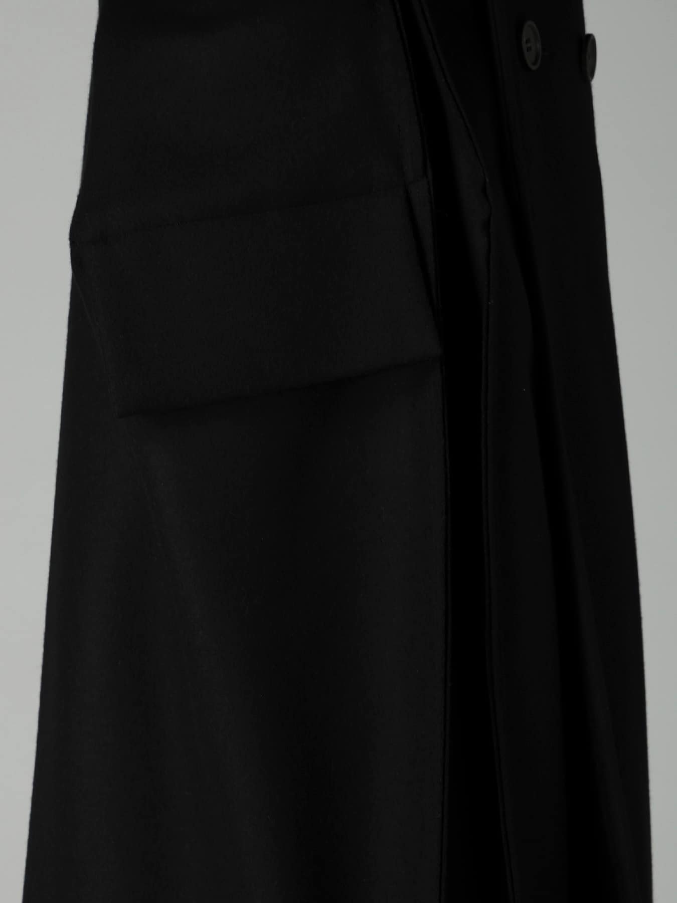 S100 MELTON 4B SLIM FIT COAT