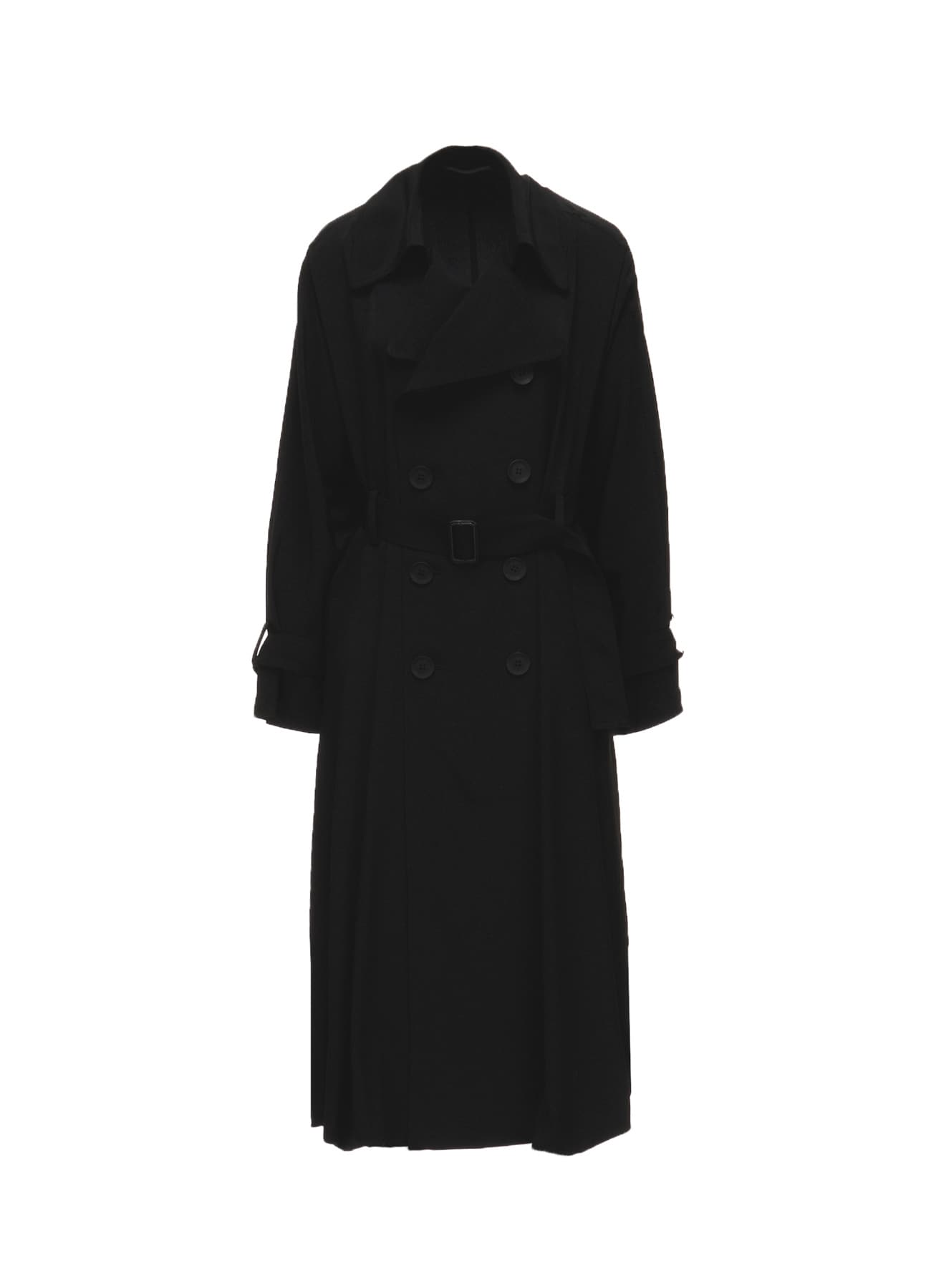 Ta/Pe CREPE DE CHINE SLEEVE GUSSET TRENCH COAT