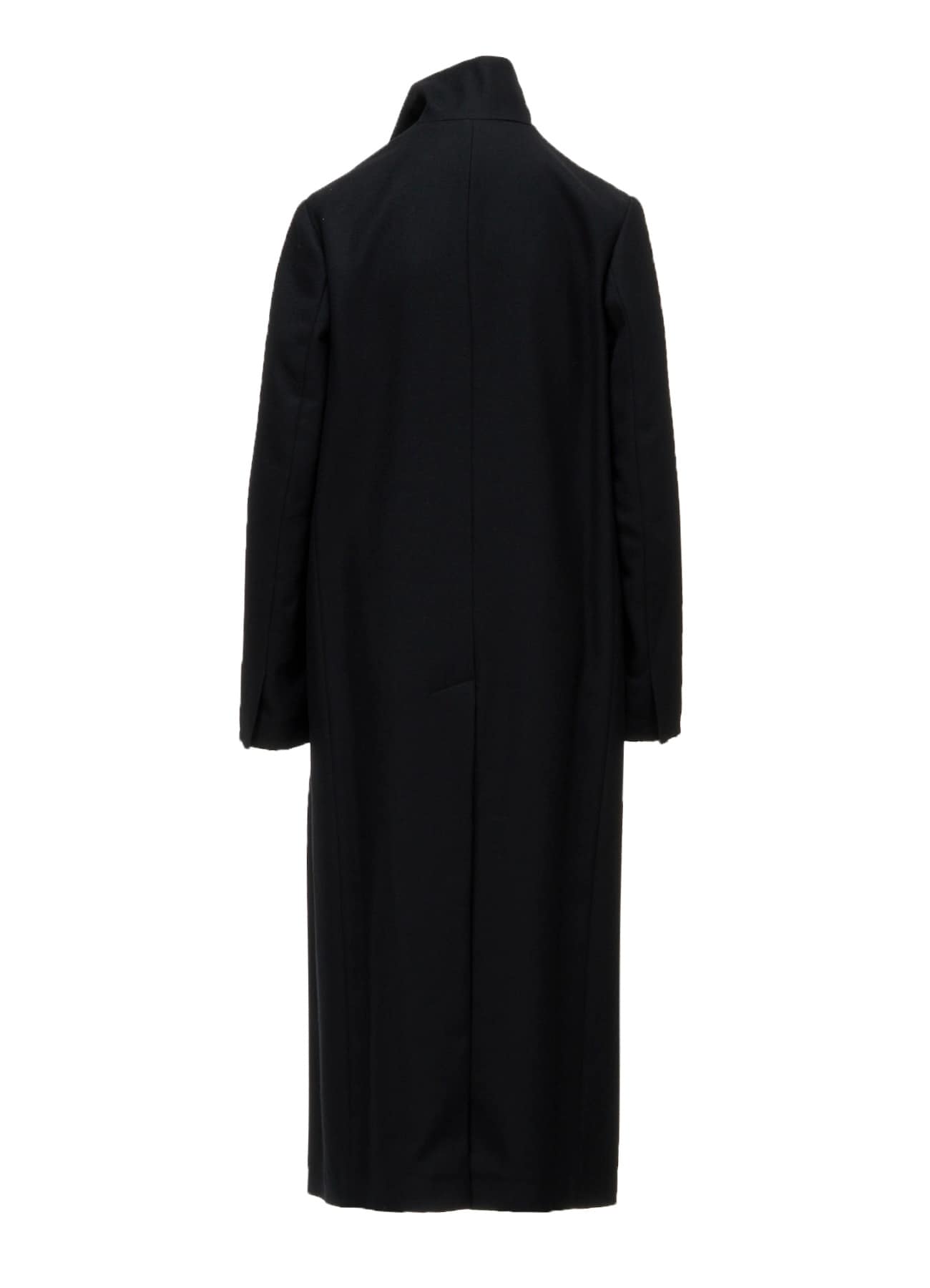 W/SAXONY R DOUBLE LAYERED LONG COAT