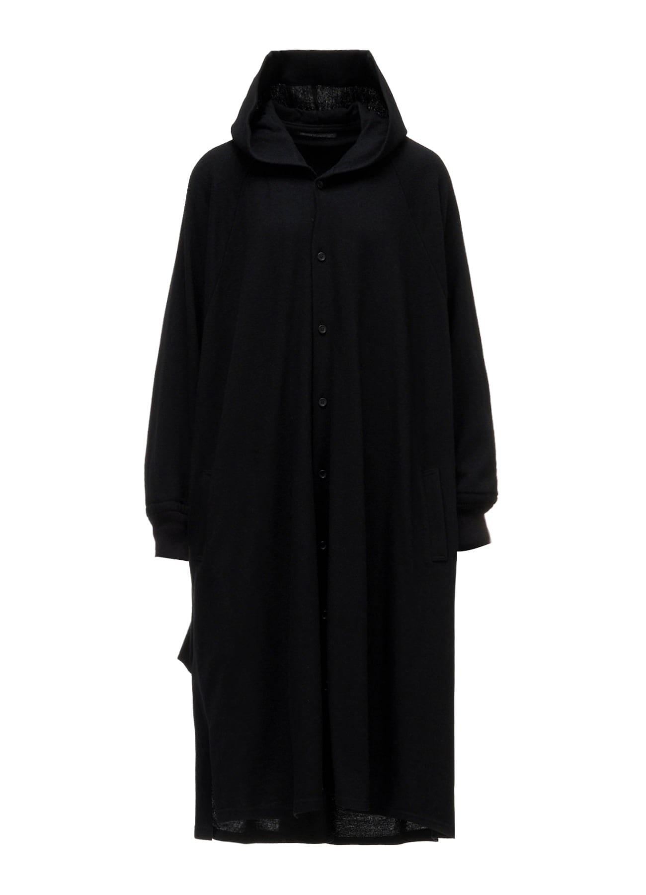 SOFT WOOLEN 1/14 SINGLE HOODED RAGLAN SLV DRESS
