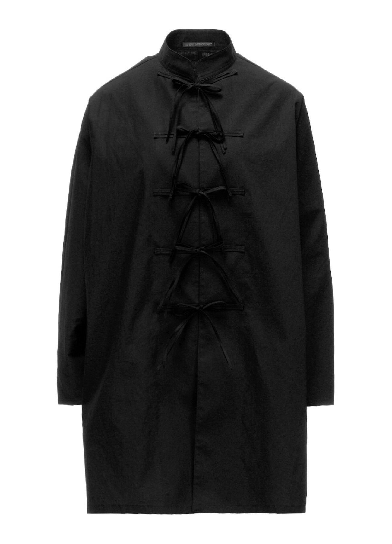 BROAD RIBBON DETAIL LONG DRESS