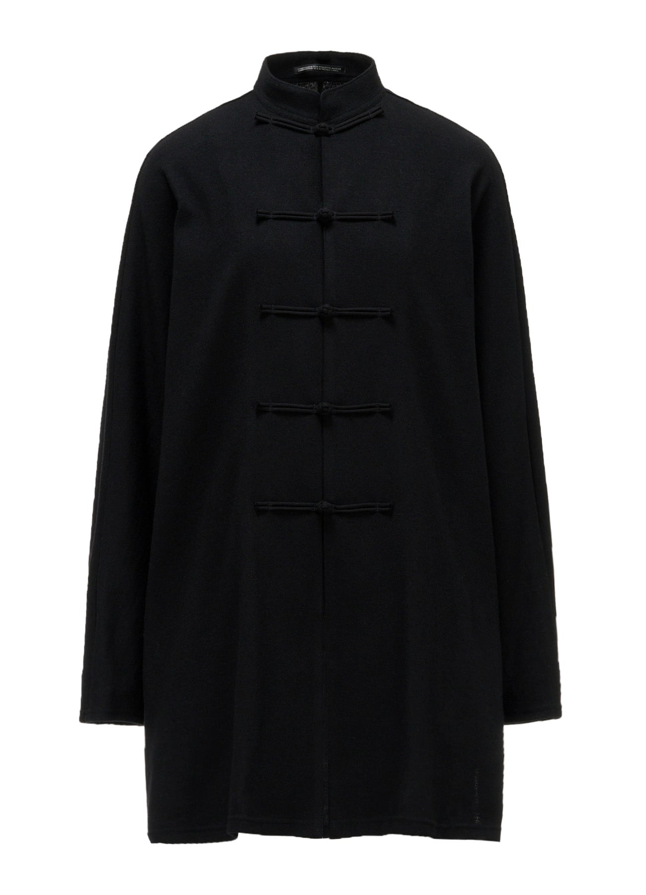 SOFT WOOLEN 1/14 SINGLE CHINESE BUTTON DRESS