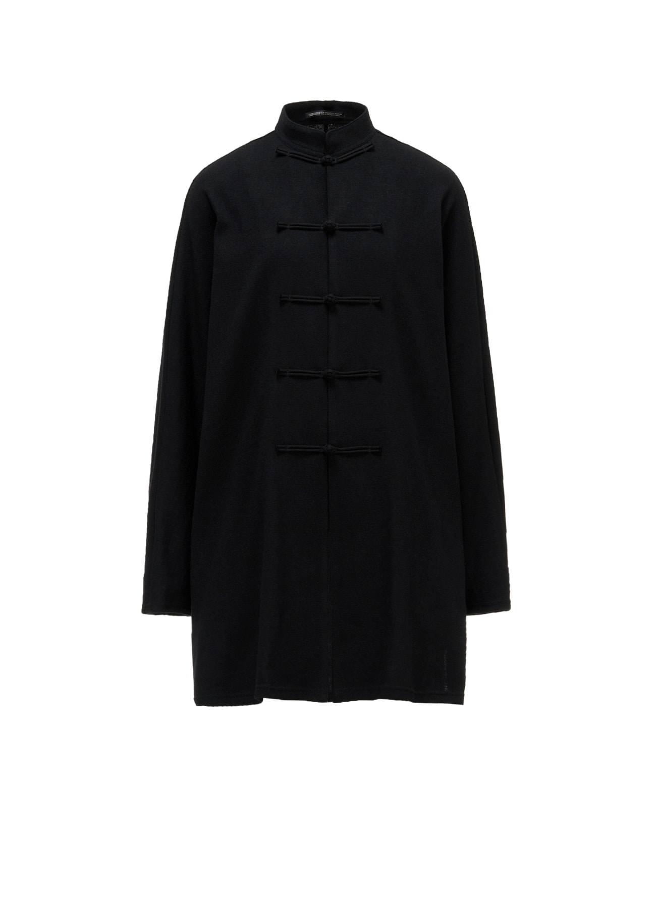 SOFT WOOLEN 1/14 SINGLE CHINESE BUTTON DRESS