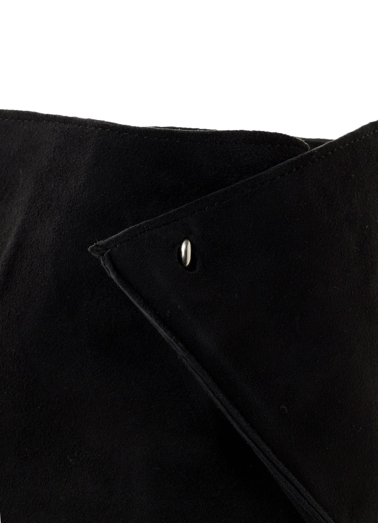 SHEEP SUEDE BK DRAPED BOOTS