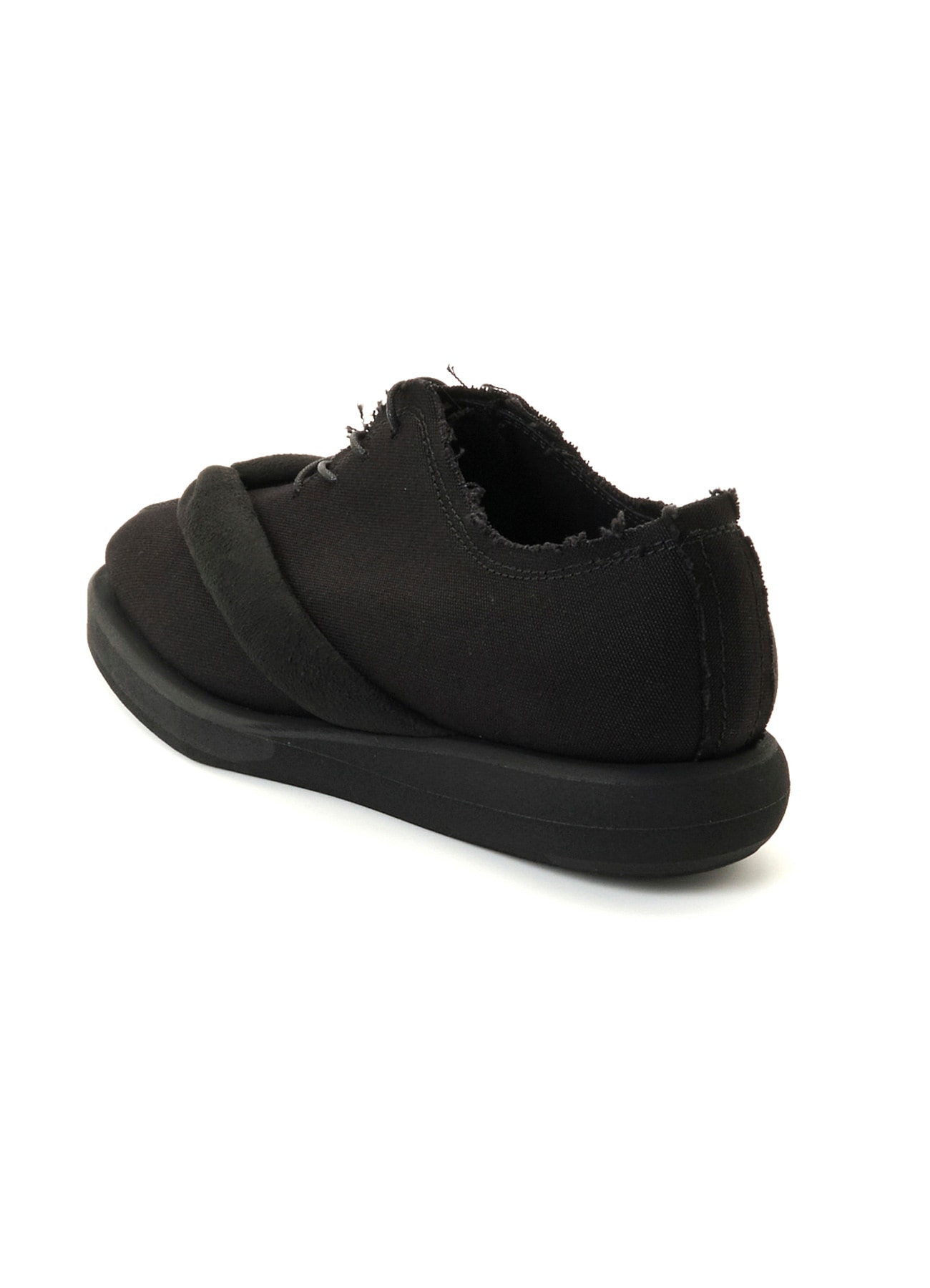 C/CANVAS PE LACE-UP GETA SHOES