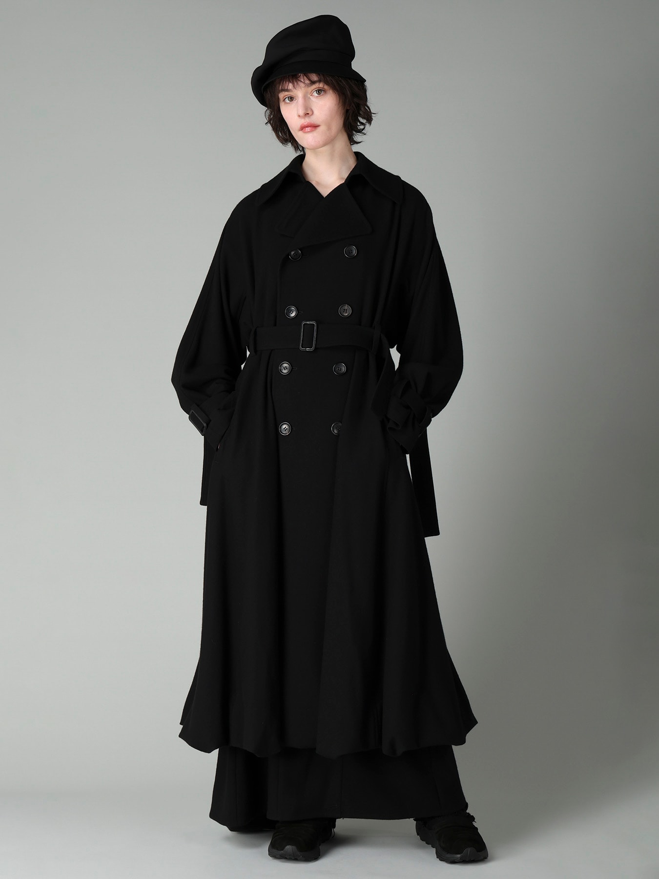 GABARDINE BUCKET BERET
