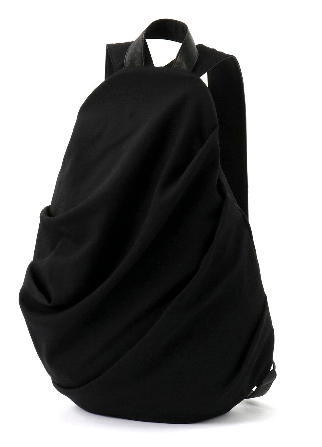 WOOL GABARDINE DRAPE BACK PACK
