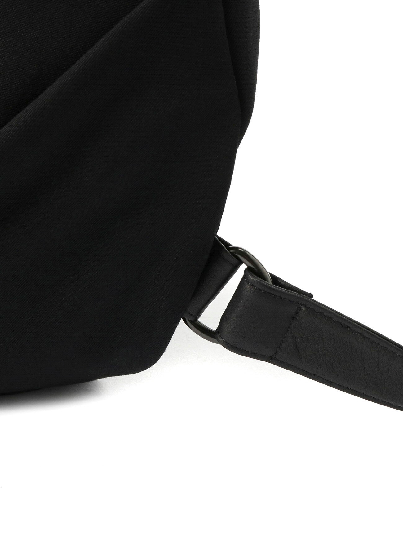 WOOL GABARDINE DRAPE BACK PACK