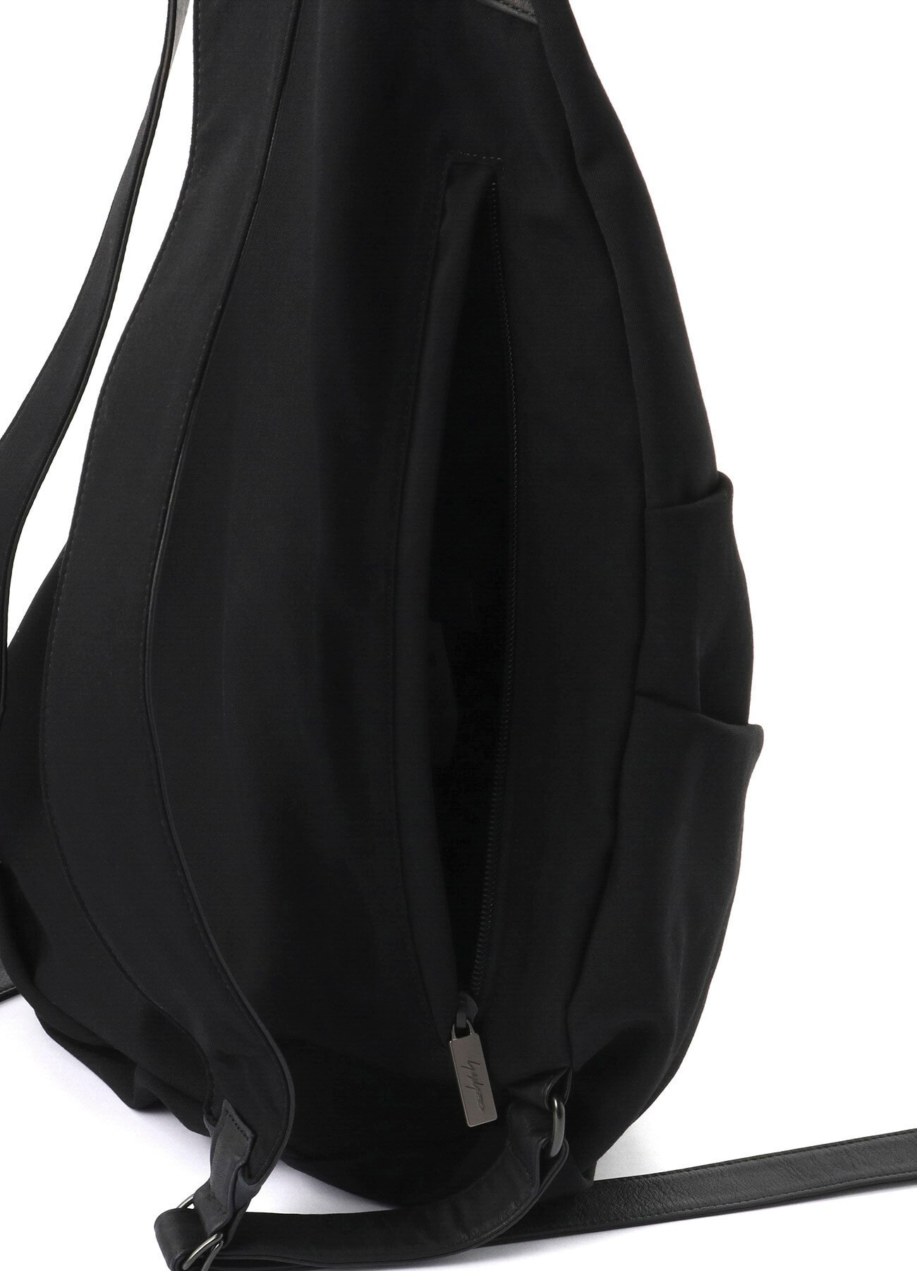 WOOL GABARDINE DRAPE BACK PACK