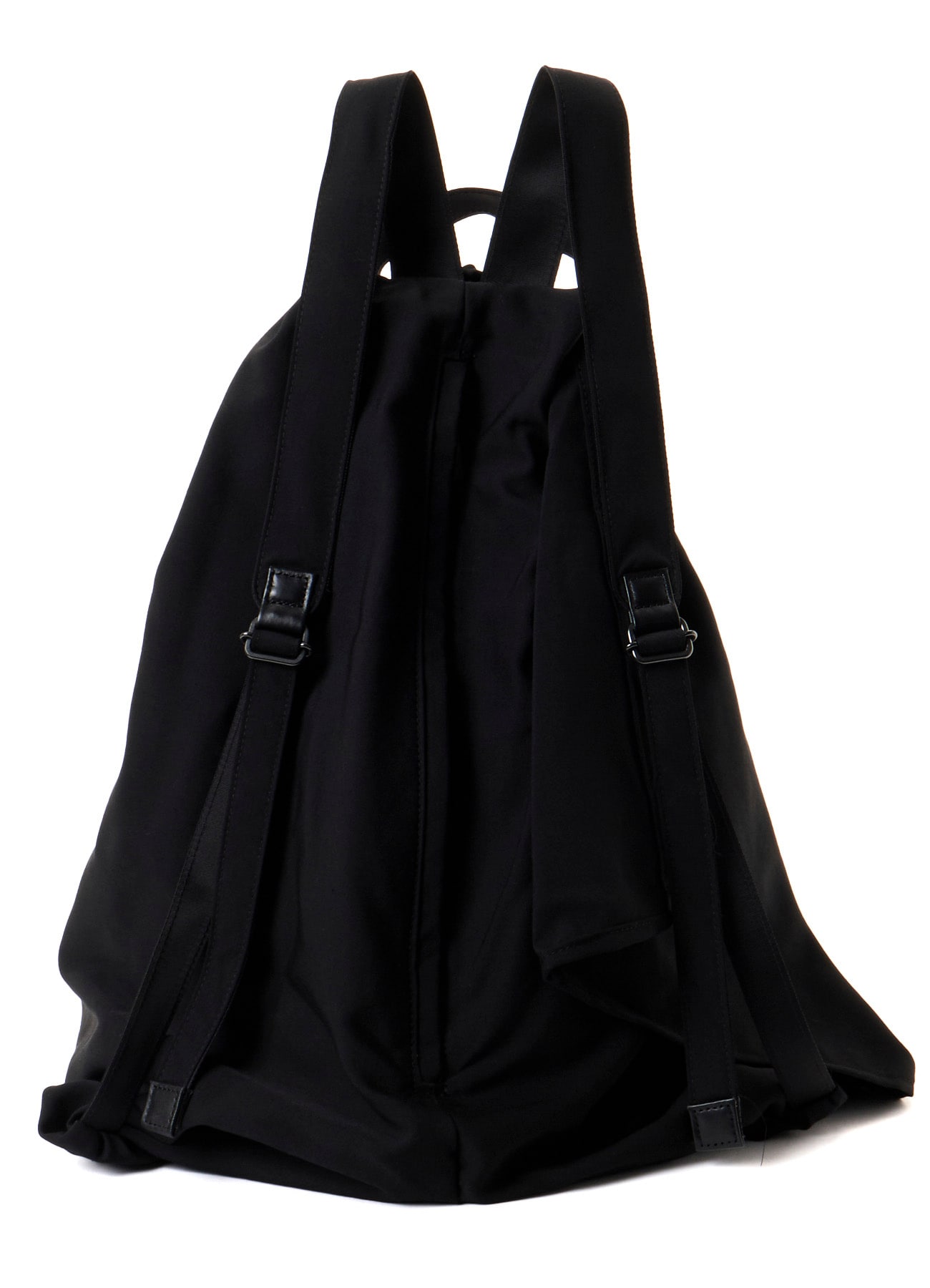 WOOL GABARDINE/Ny SHIRRING BACKPACK