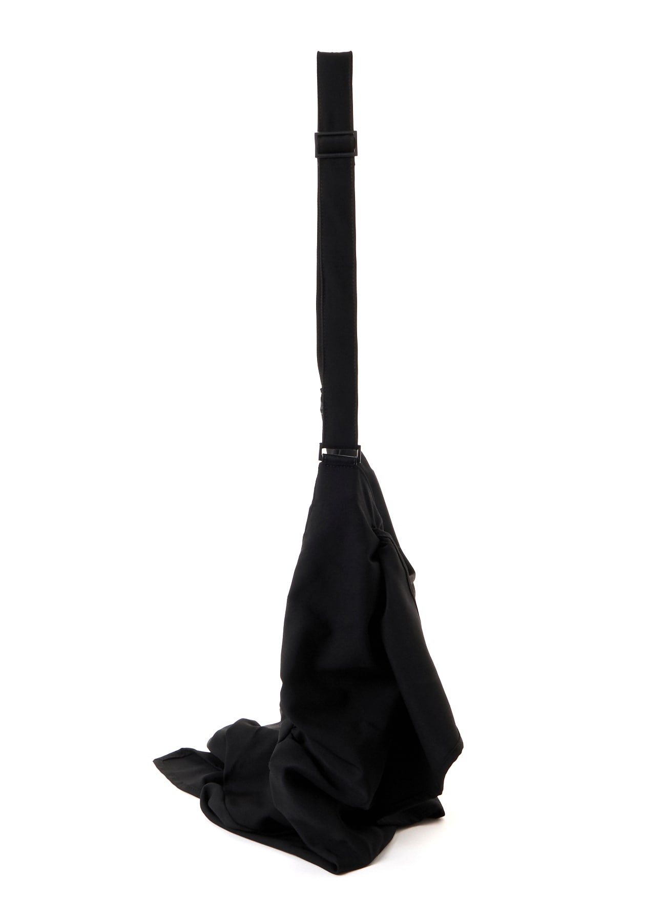 WOOL GABARDINE/Ny SHIRRING SHOULDER BAG