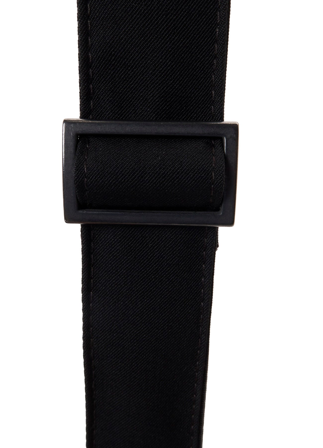 WOOL GABARDINE/Ny SHIRRING SHOULDER BAG