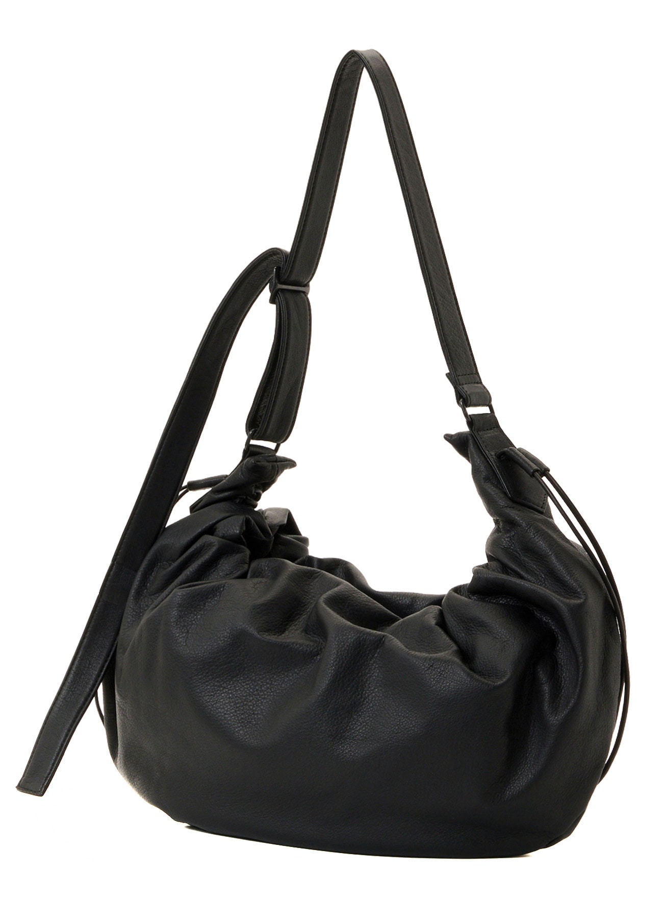 GARMENT LEATHER DUMPLING BAG S