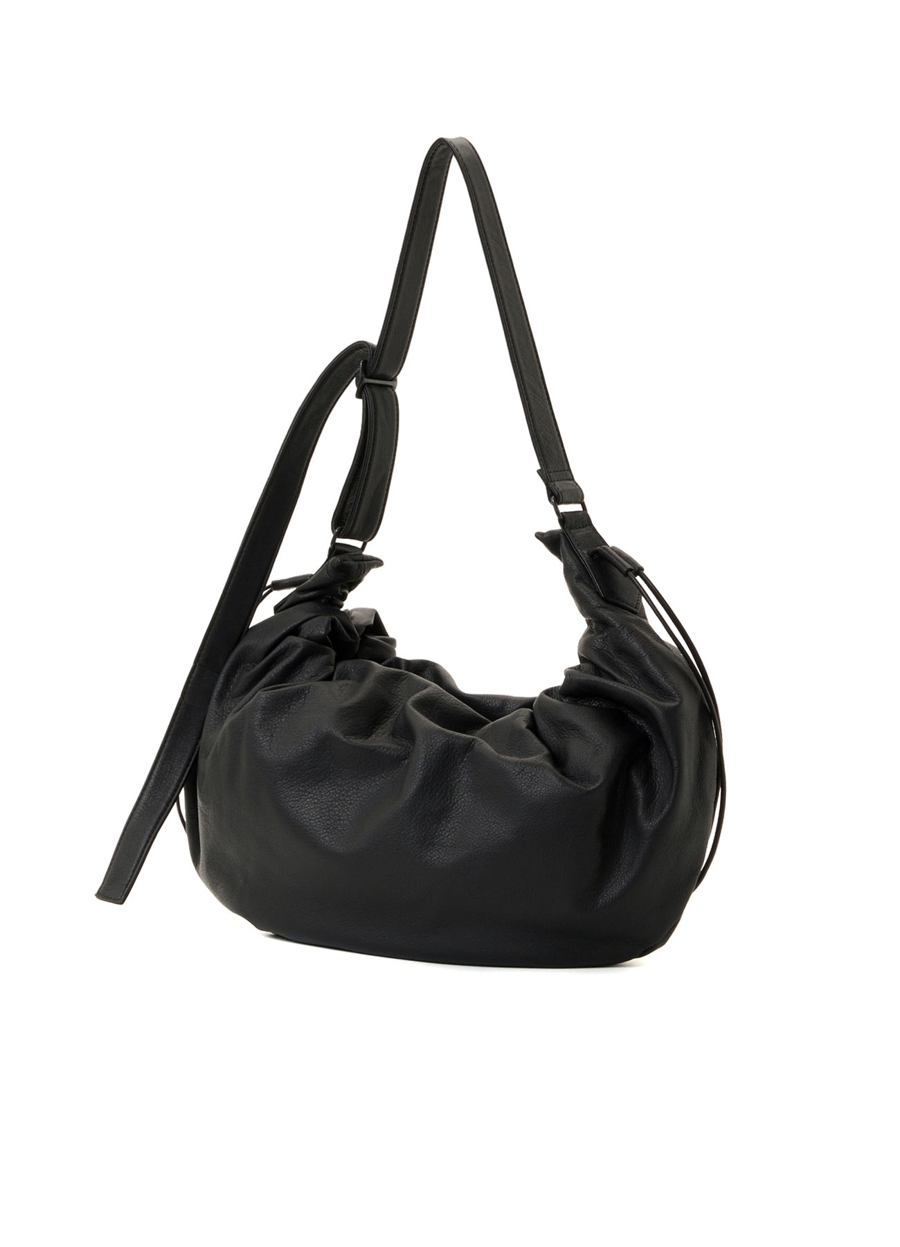 GARMENT LEATHER DUMPLING BAG S
