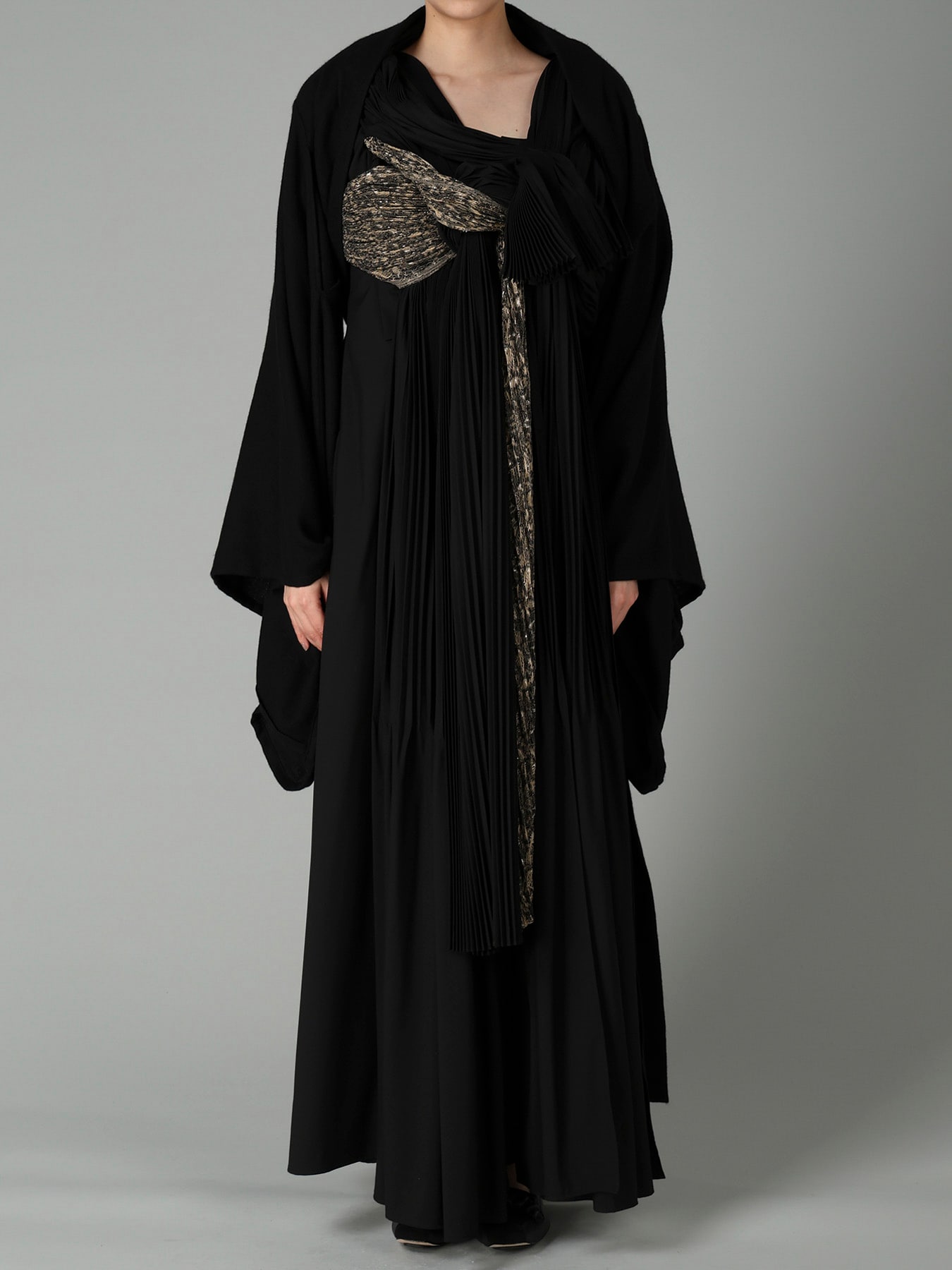 SOFT VIYELLA BELT P DRAPED JACKET