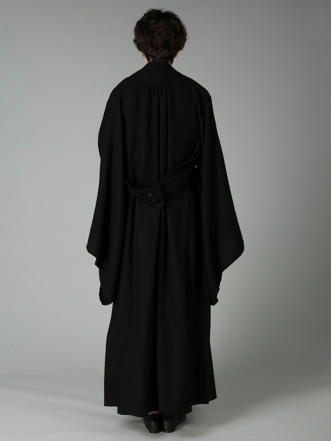 SOFT VIYELLA BELT P DRAPED JACKET