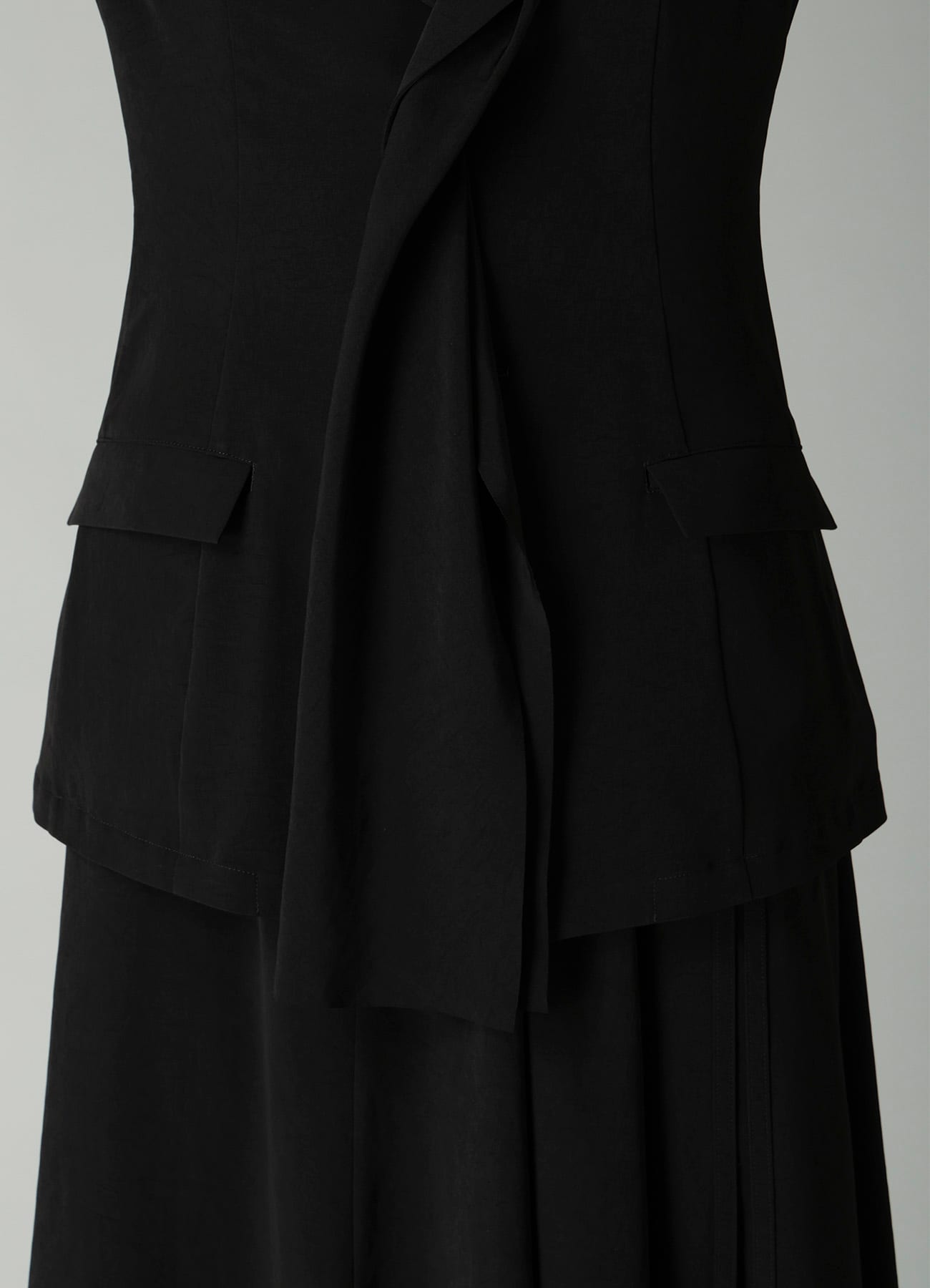 Ta/Pe CREPE DE CHINE SAILOR COLLAR JACKET