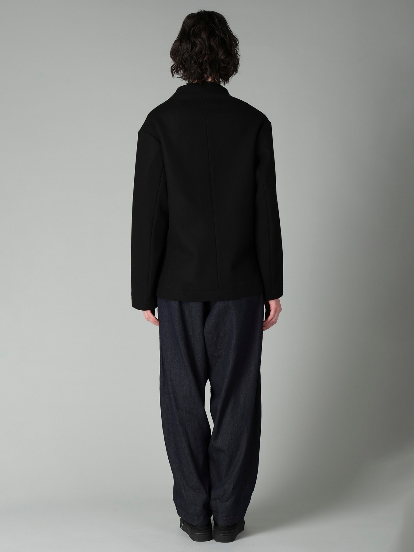 S100 MELTON 1 BUTTON JACKET