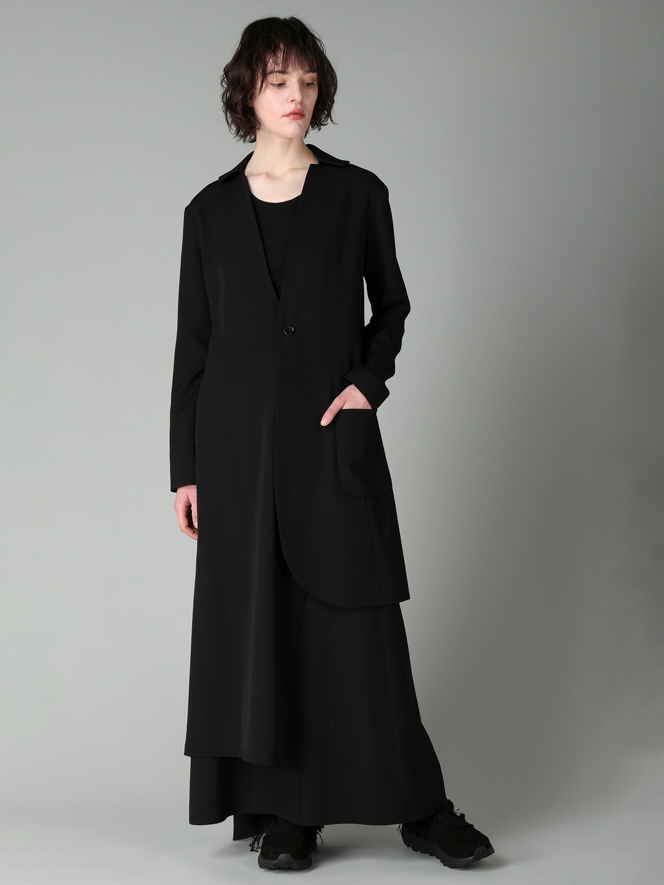 GABARDINE L ROUNDED ASM JACKET