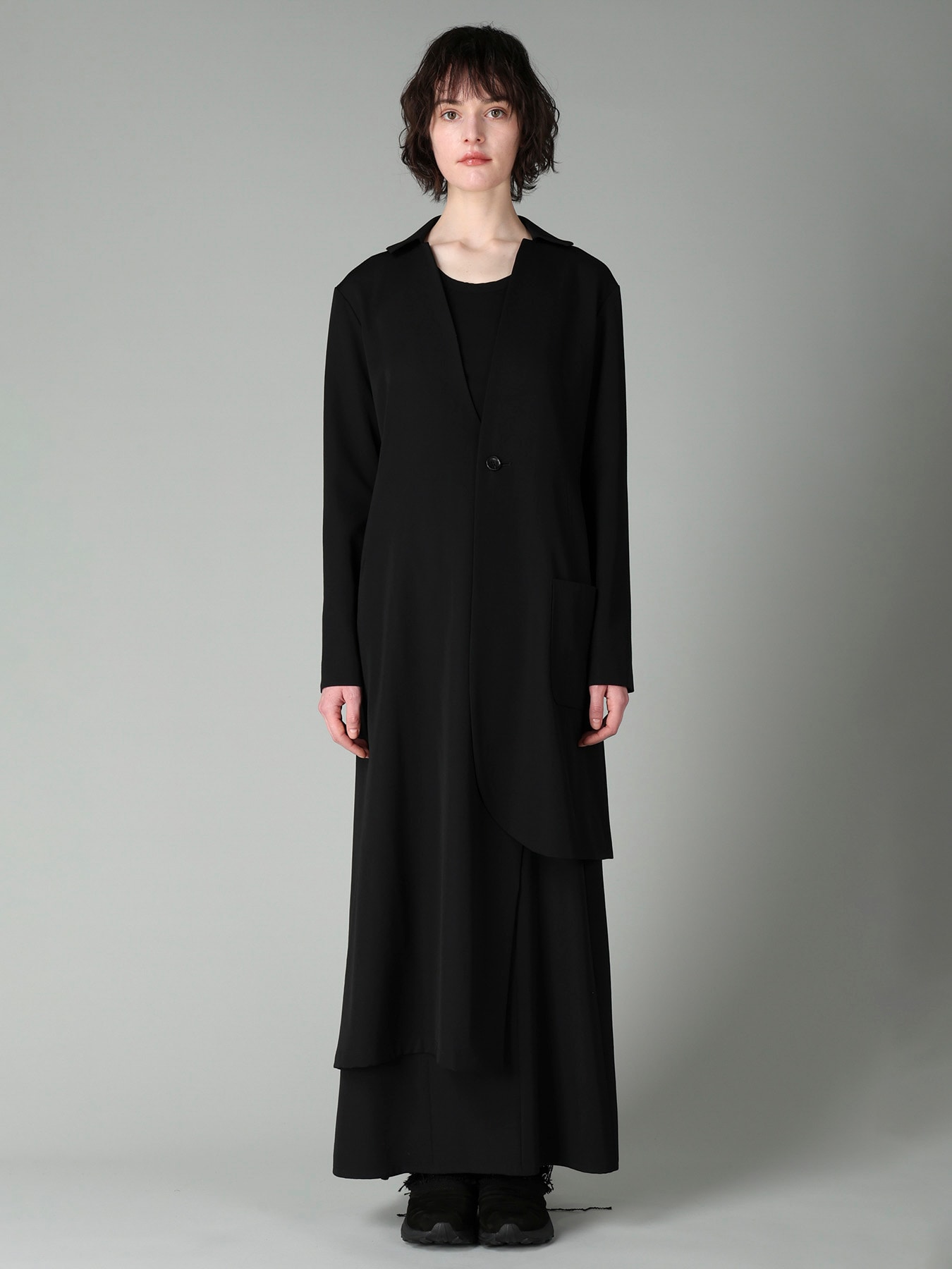 GABARDINE L ROUNDED ASM JACKET