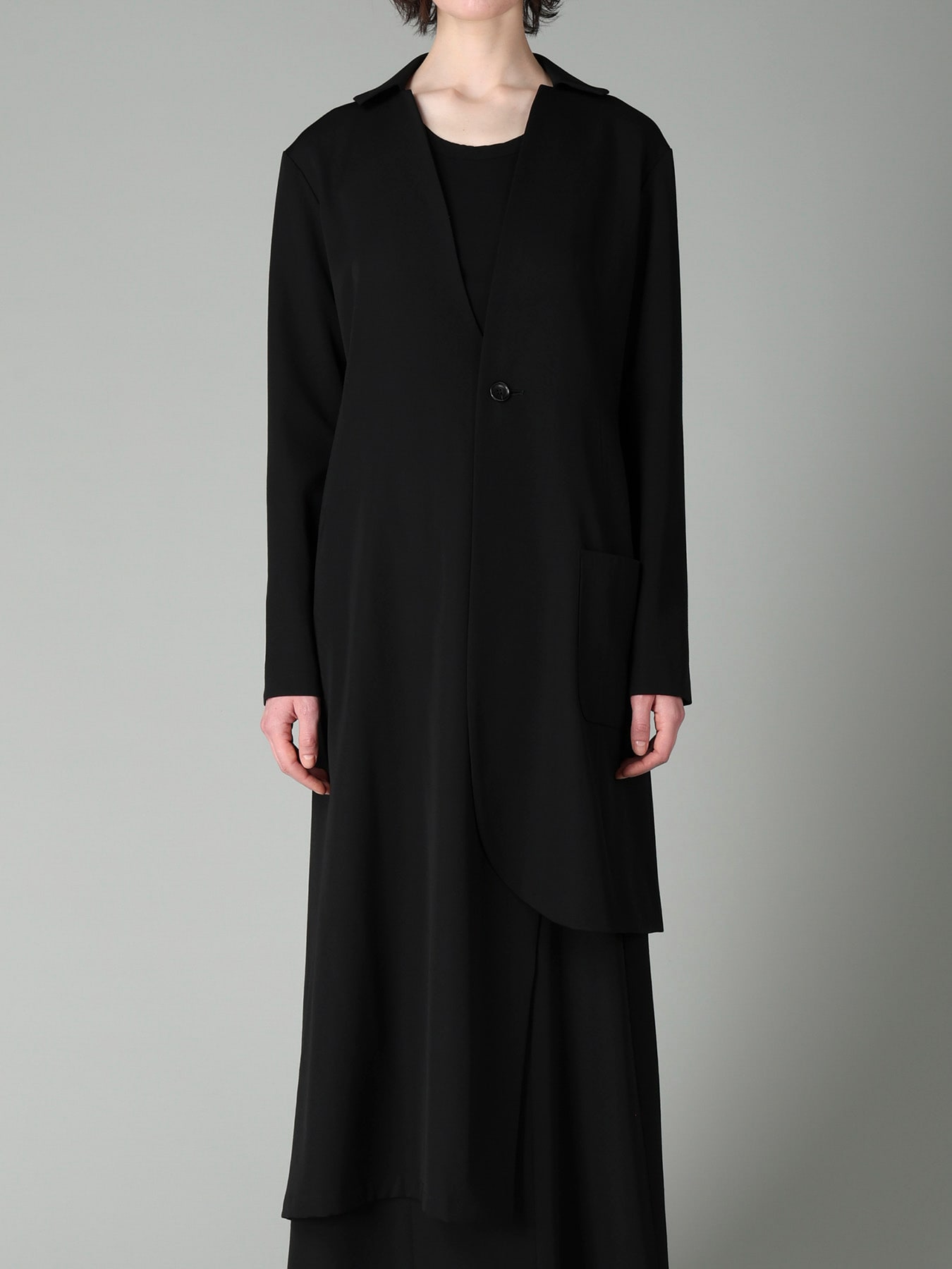 GABARDINE L ROUNDED ASM JACKET
