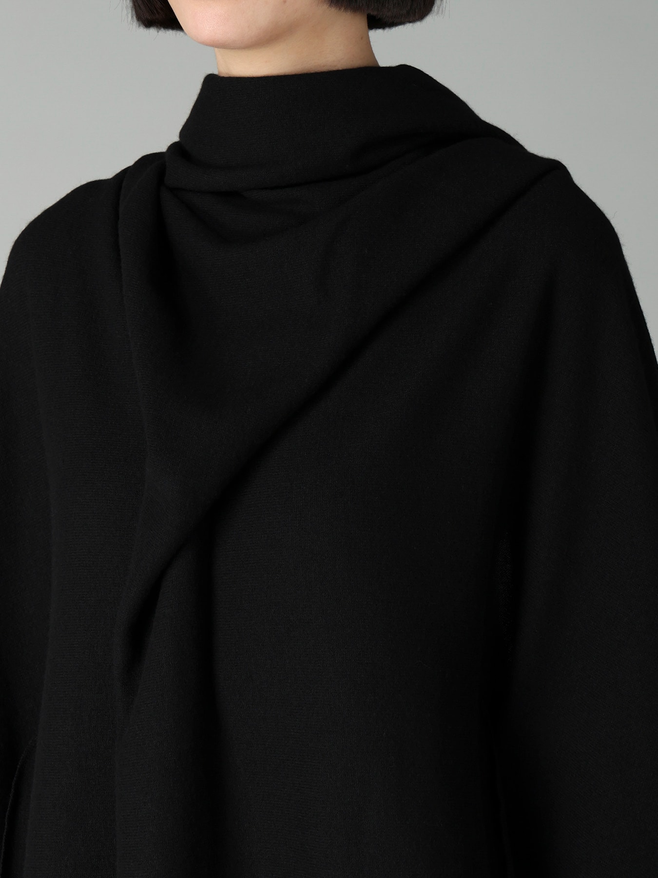 SOFT WOOLEN 1/14 SINGLE BACKSIDE KNOT D JACKET