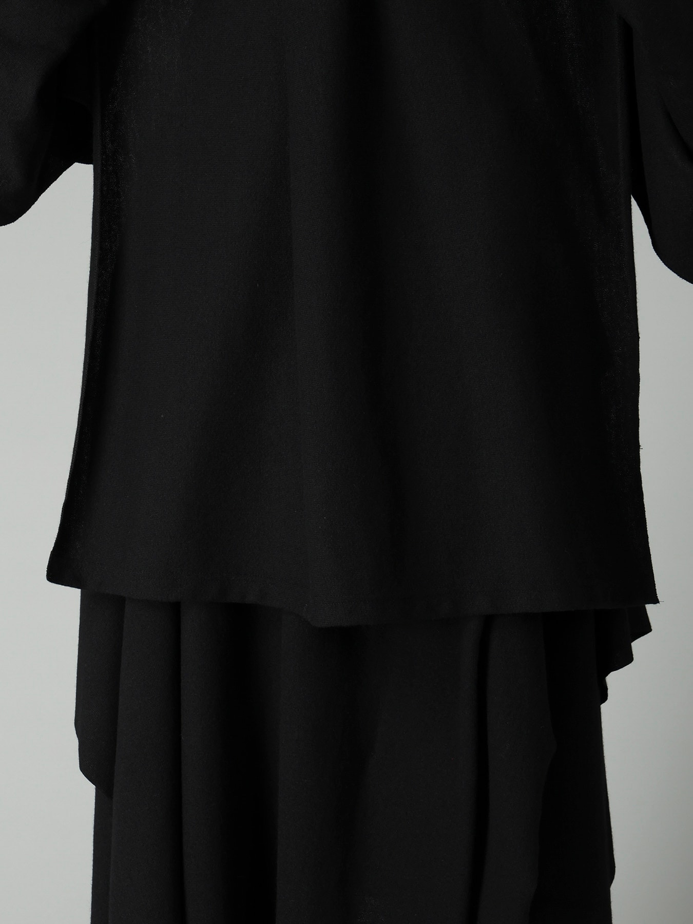 SOFT WOOLEN 1/14 SINGLE BACKSIDE KNOT D JACKET