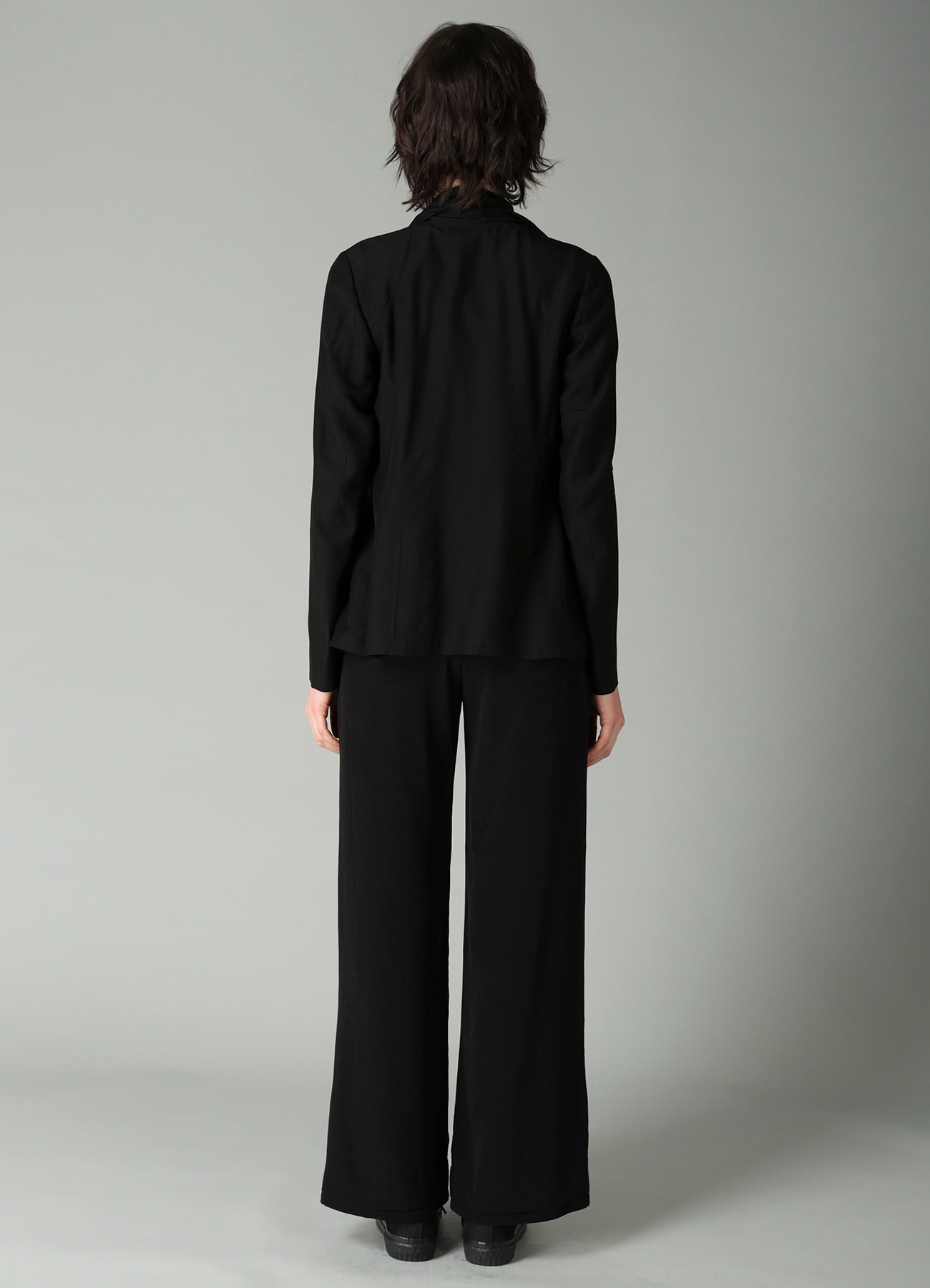 Ry/Si VOILE FRONT DRAPED DETAIL JACKET