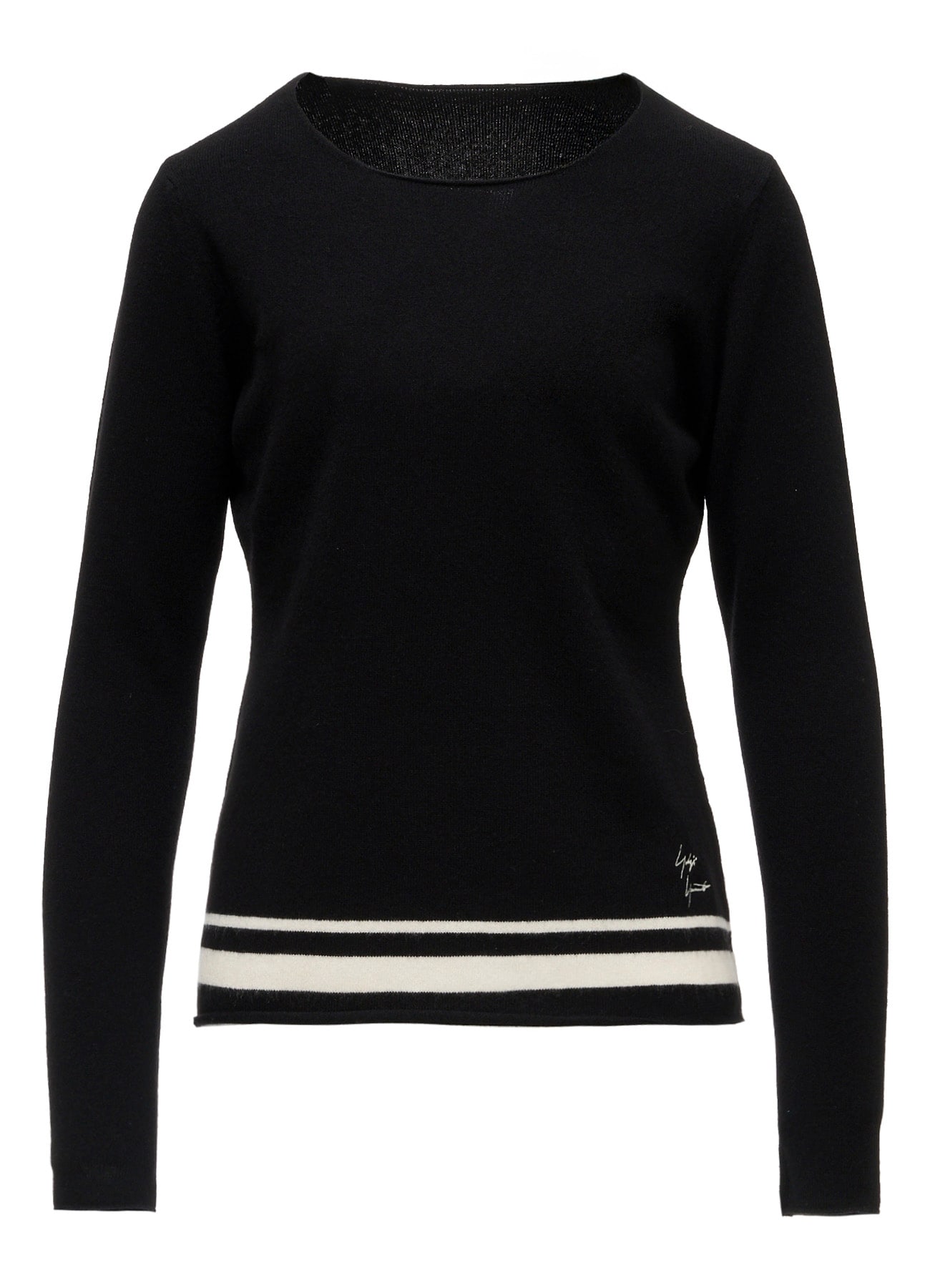 EMBROIDERY LINE YY SIGNATURE SWEATER