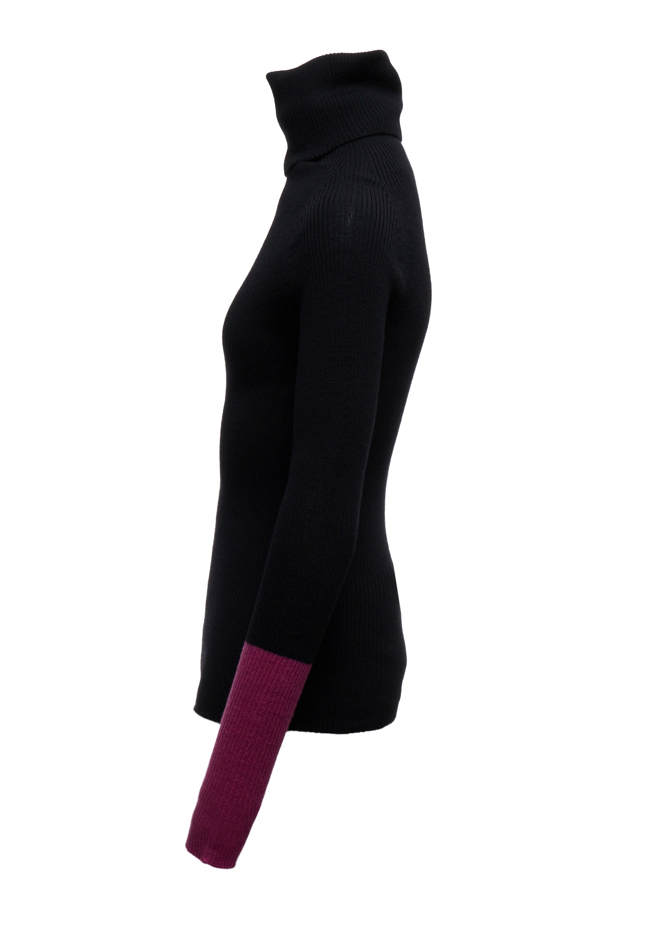 12G1P 2x1 COLOR COMBI RIB COLOR COMBI HIGHNECK PO