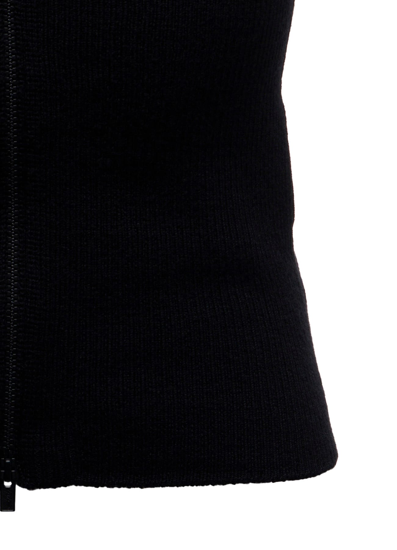 12G1P 2x1 COLOR COMBI RIB COLOR COMBI ZIP CARDIGDAN