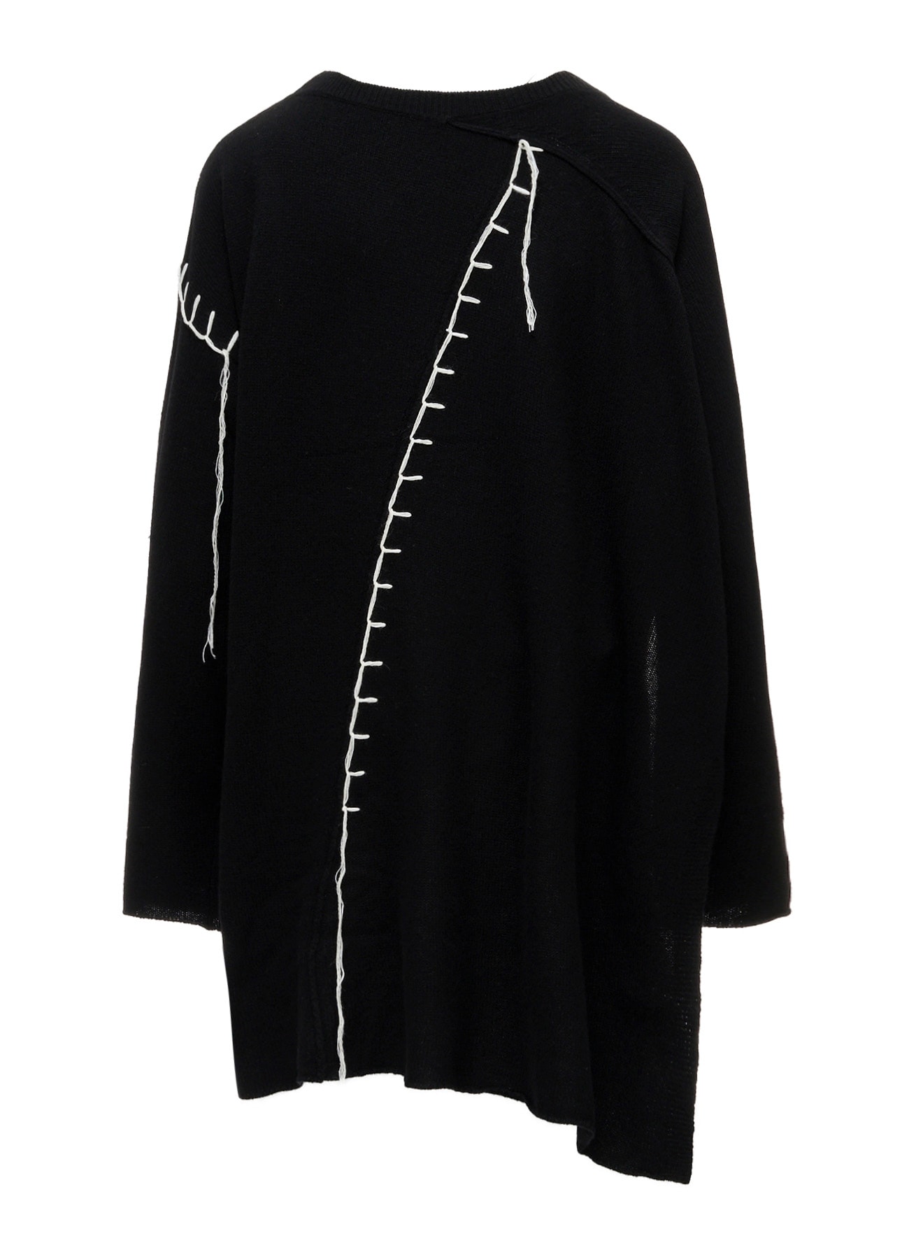 RIB EBROIDERY PULLOVER