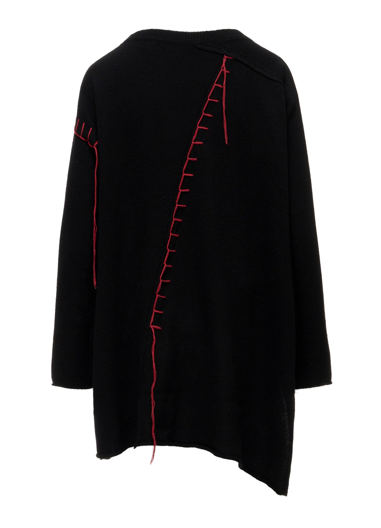 RIB EBROIDERY PULLOVER