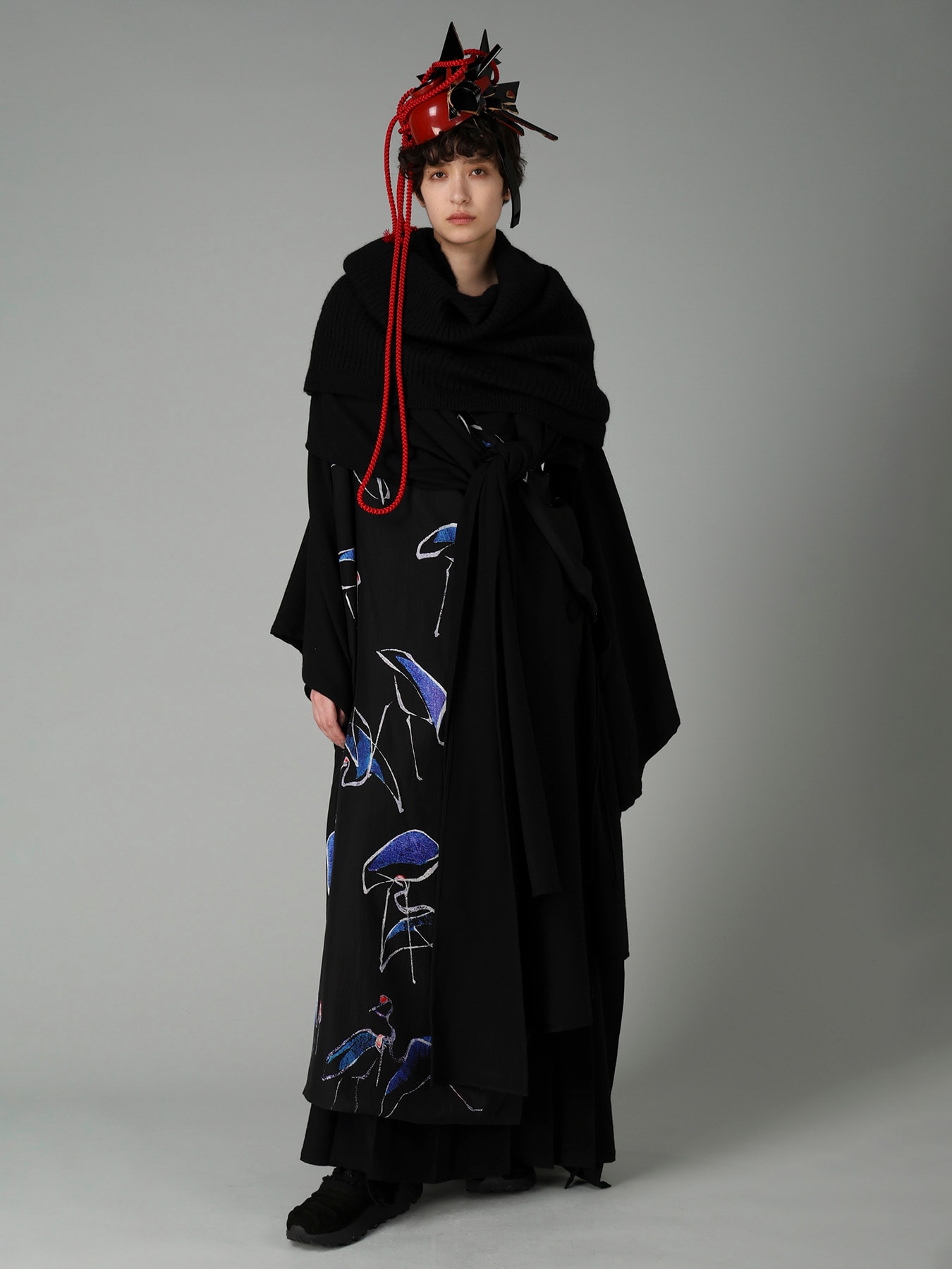RIB ROUND NECK PULLOVER