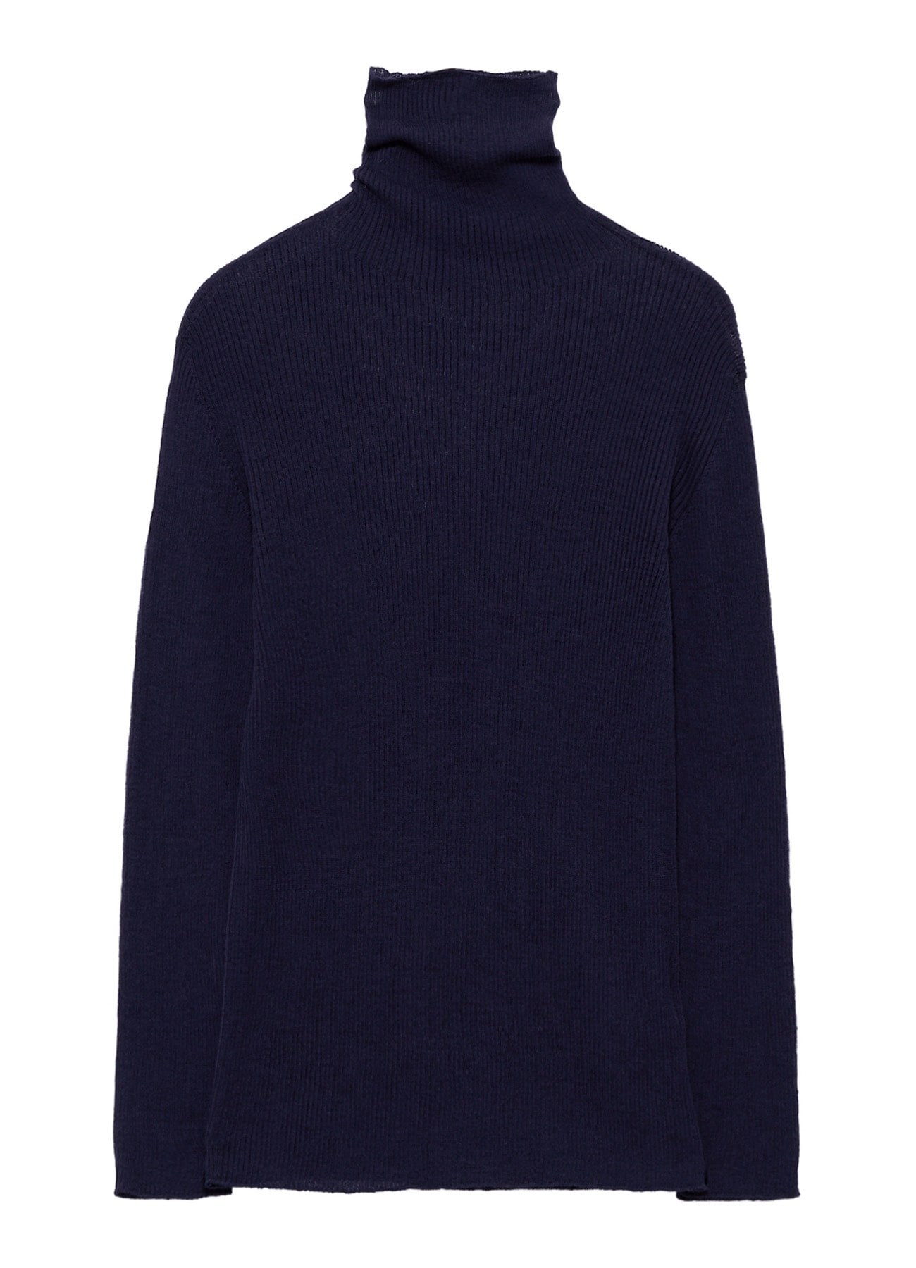 RIB HIGHNECK PULLOVER