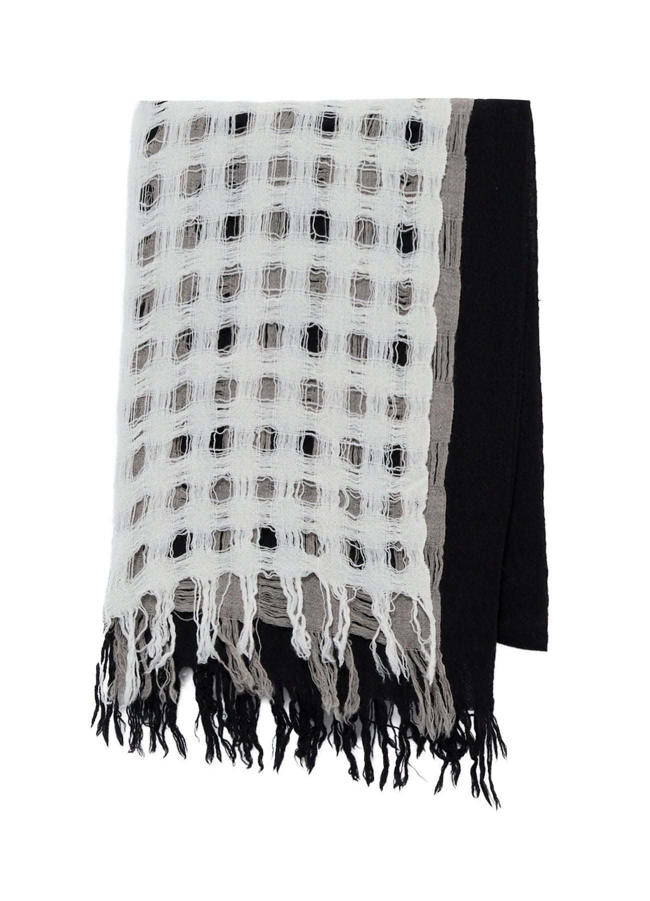 MERINO WOOL 3 PANELS STOLE