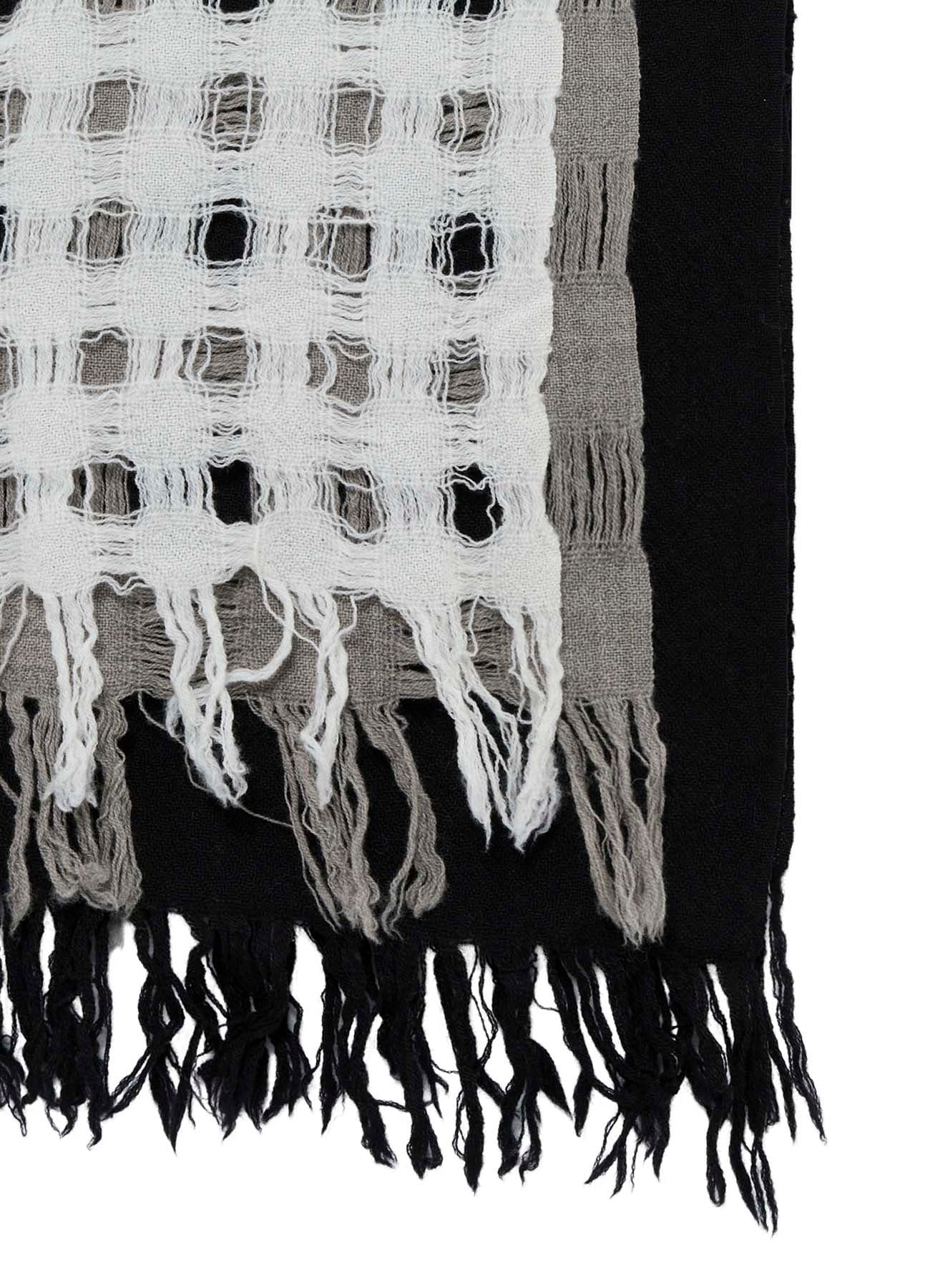 MERINO WOOL 3 PANELS STOLE