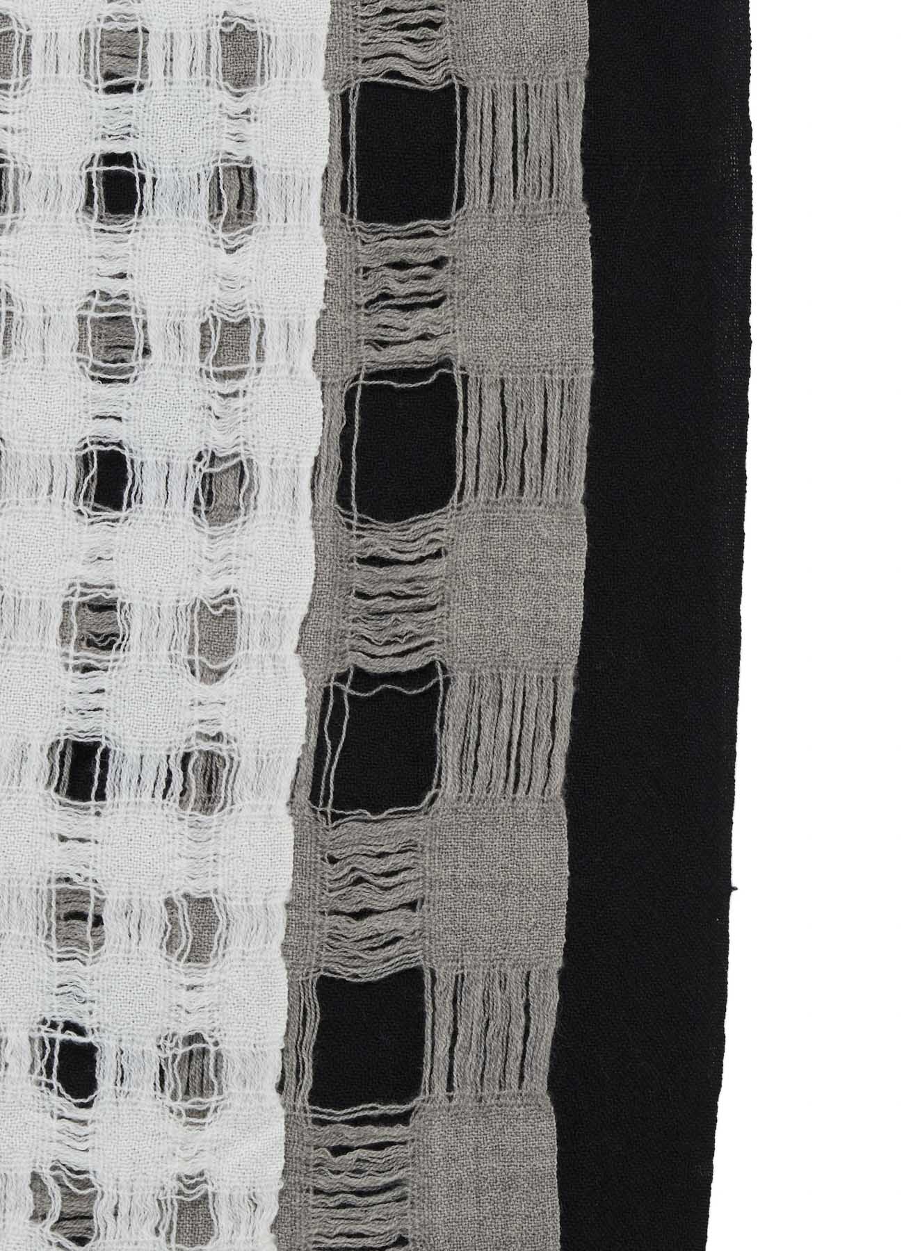 MERINO WOOL 3 PANELS STOLE