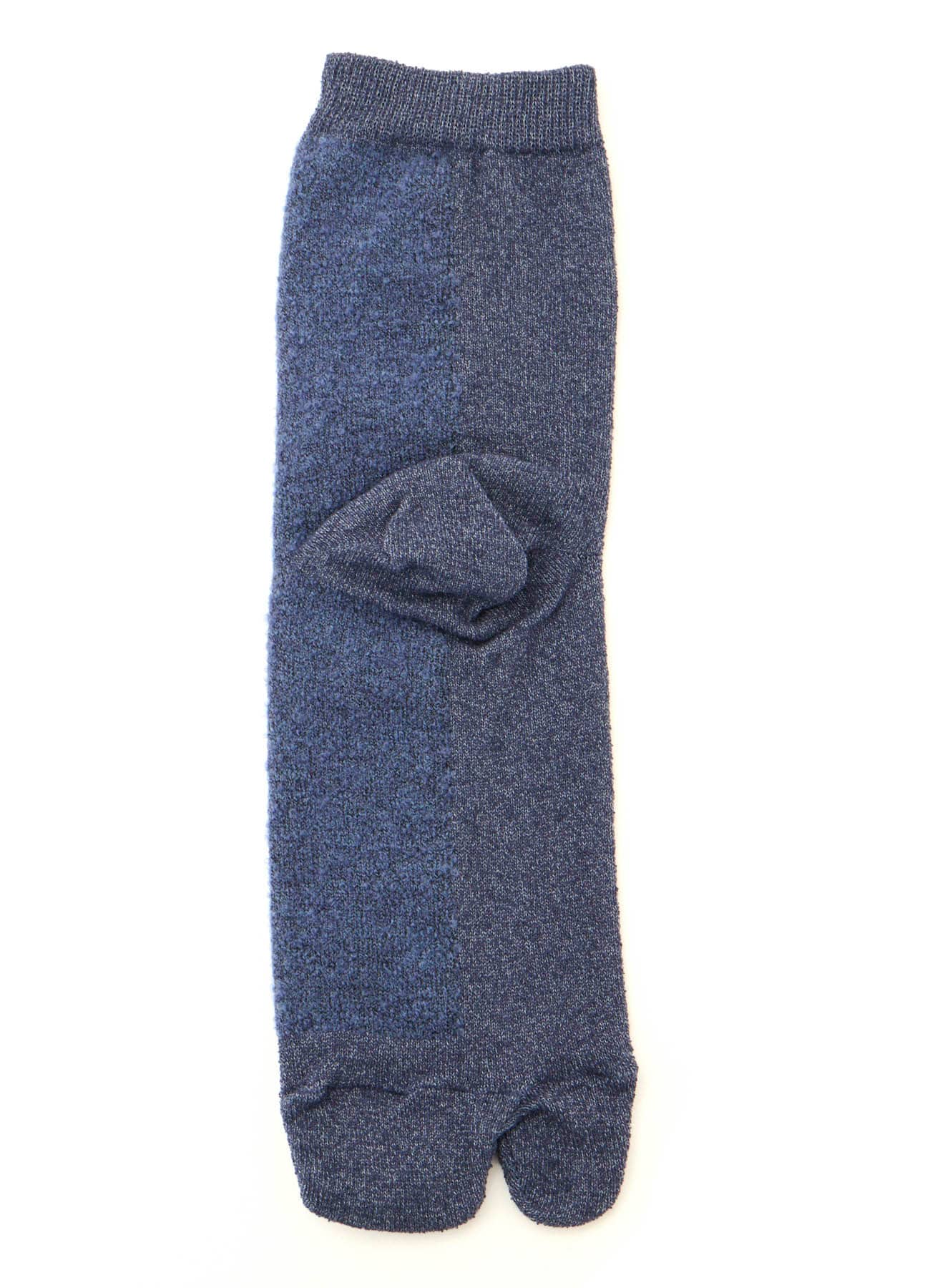 CHENILLE YARN/BOUCLE COLOR COMBI TABI SOCKS