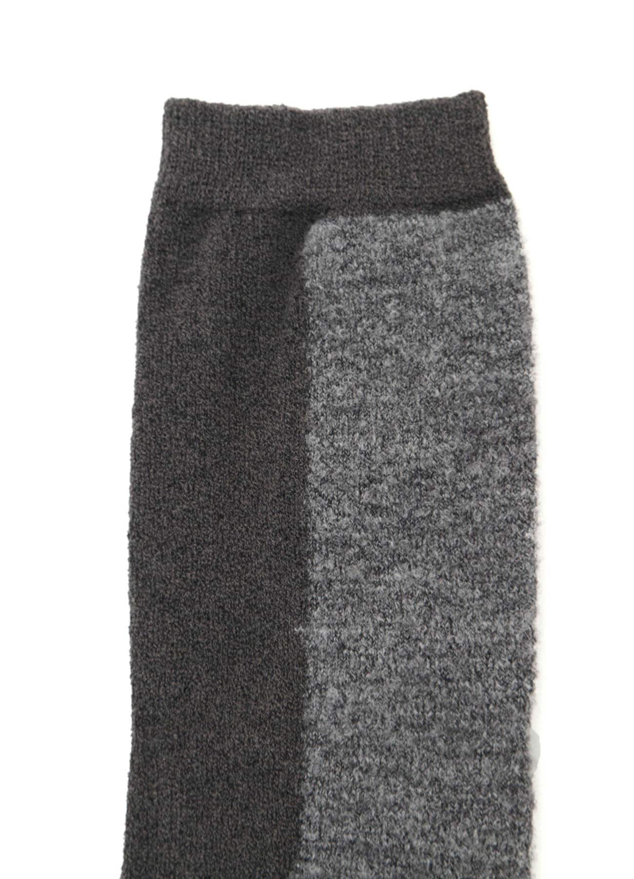 CHENILLE YARN/BOUCLE COLOR COMBI TABI SOCKS